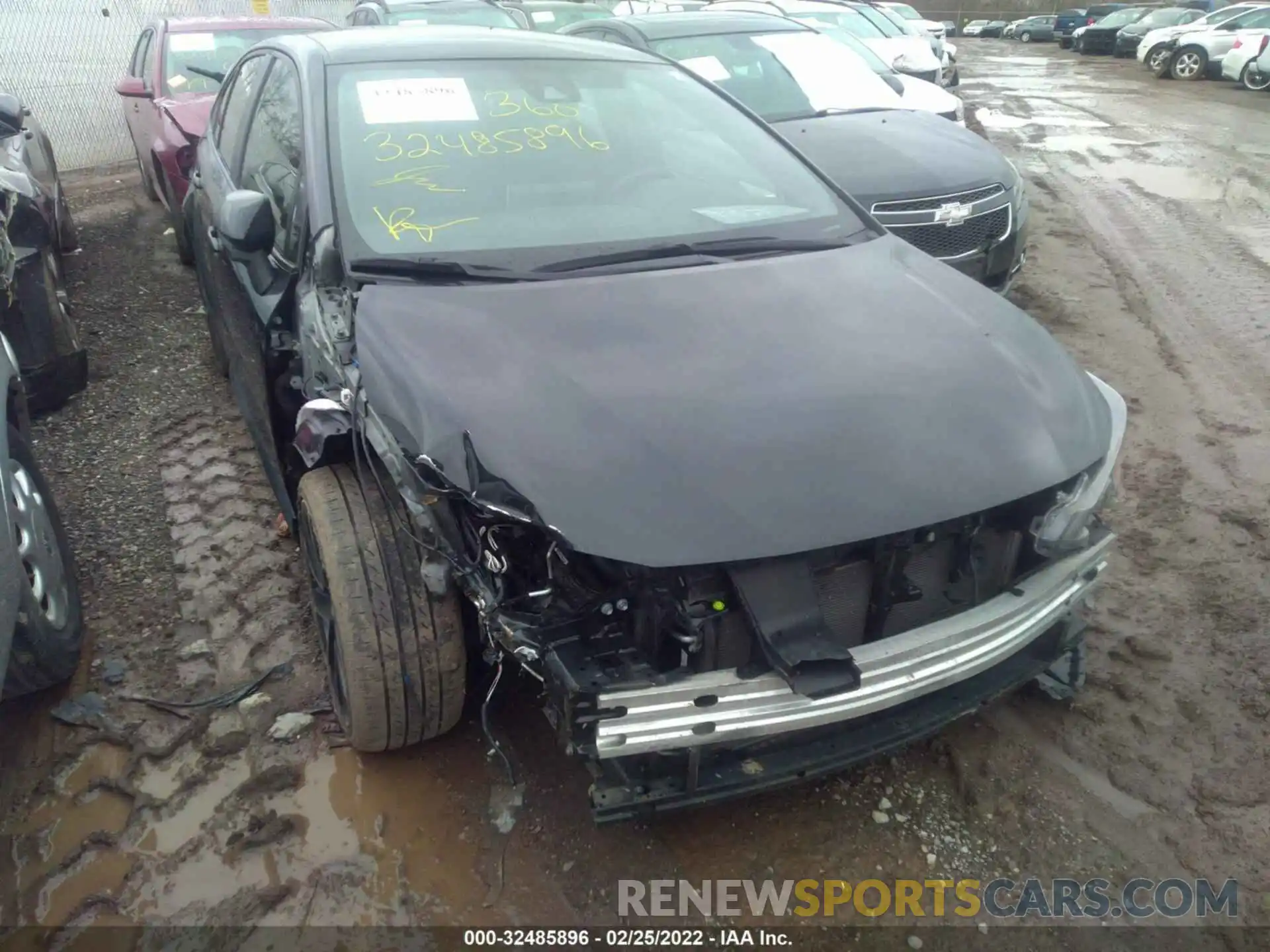 6 Photograph of a damaged car JTDS4RCE1LJ028509 TOYOTA COROLLA 2020