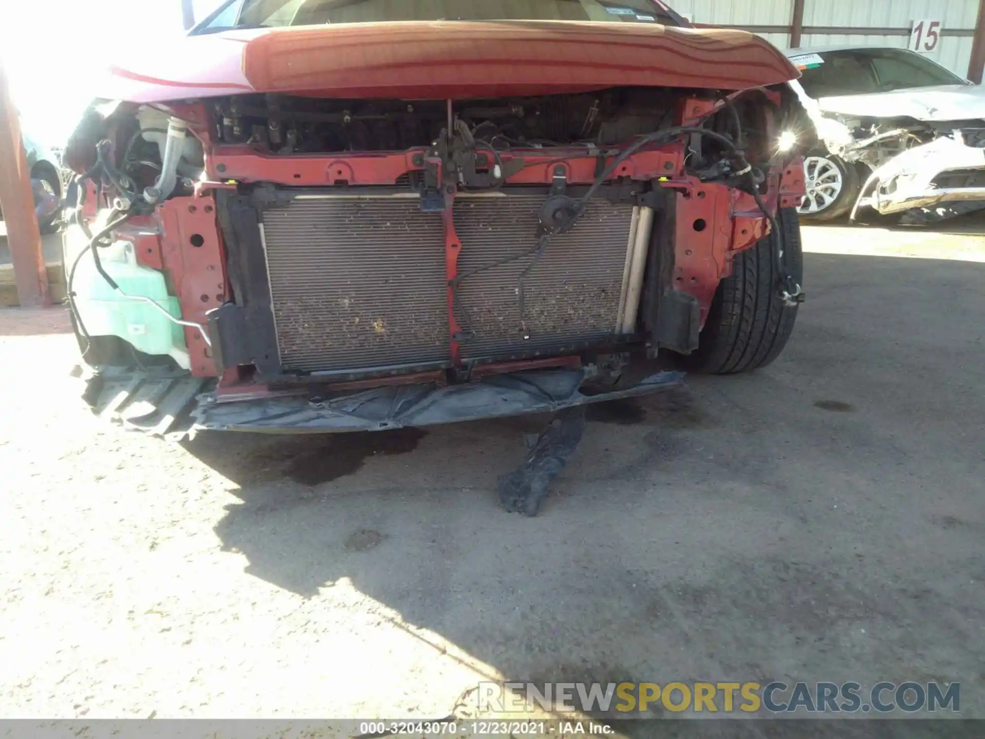 6 Photograph of a damaged car JTDS4RCE1LJ029143 TOYOTA COROLLA 2020