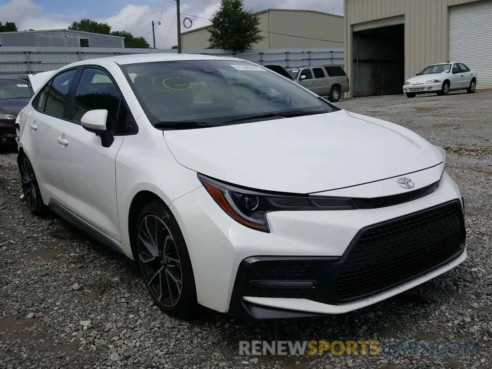 1 Photograph of a damaged car JTDS4RCE1LJ030423 TOYOTA COROLLA 2020