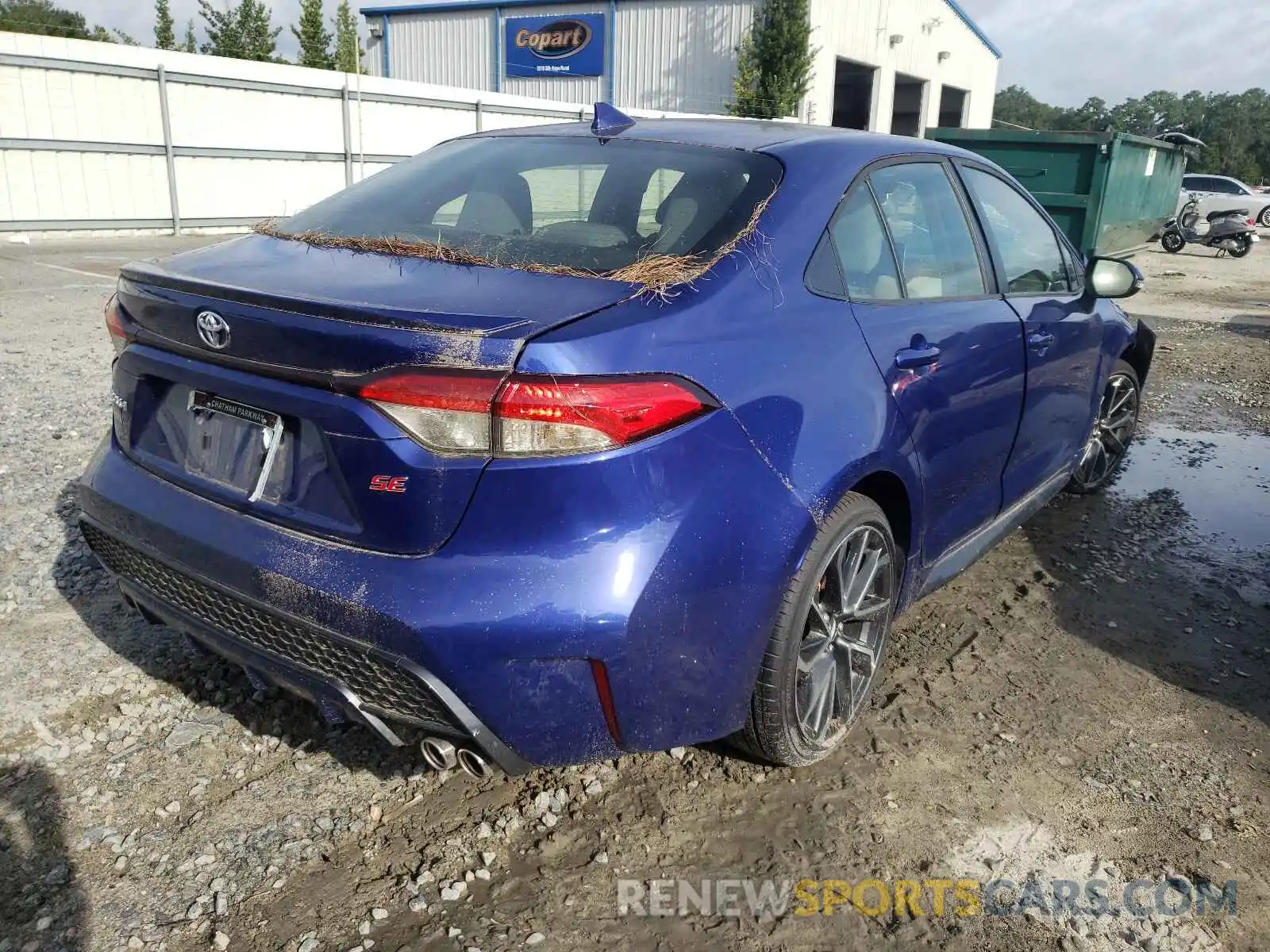 4 Photograph of a damaged car JTDS4RCE1LJ031166 TOYOTA COROLLA 2020