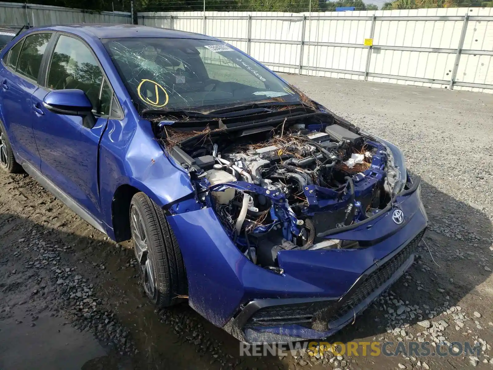 9 Photograph of a damaged car JTDS4RCE1LJ031166 TOYOTA COROLLA 2020