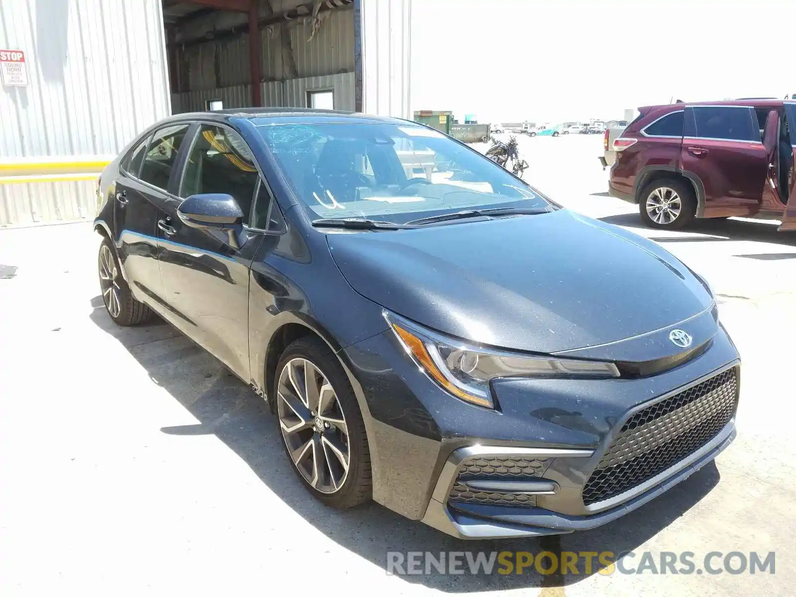 1 Photograph of a damaged car JTDS4RCE1LJ033905 TOYOTA COROLLA 2020