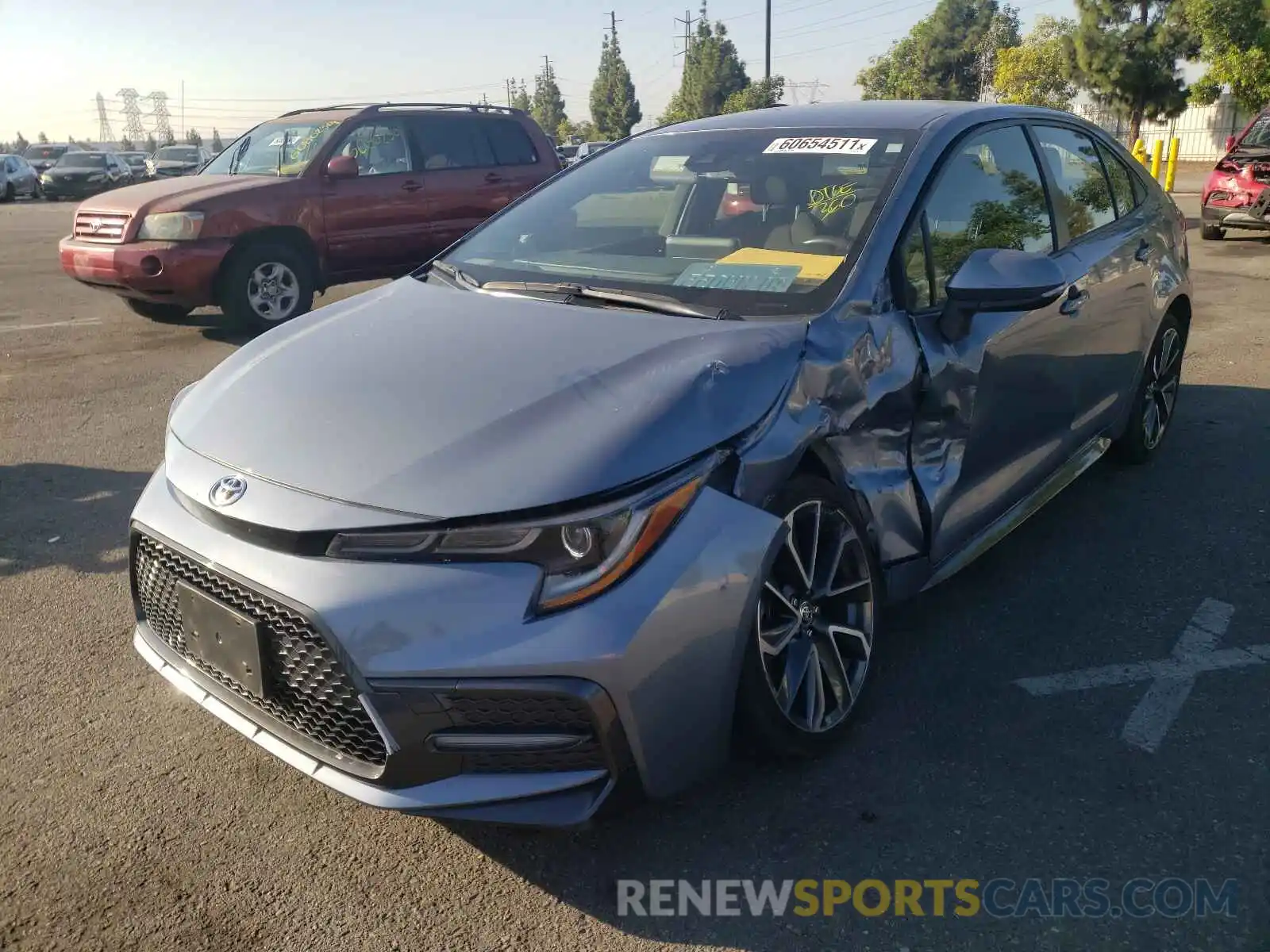 9 Photograph of a damaged car JTDS4RCE1LJ034178 TOYOTA COROLLA 2020