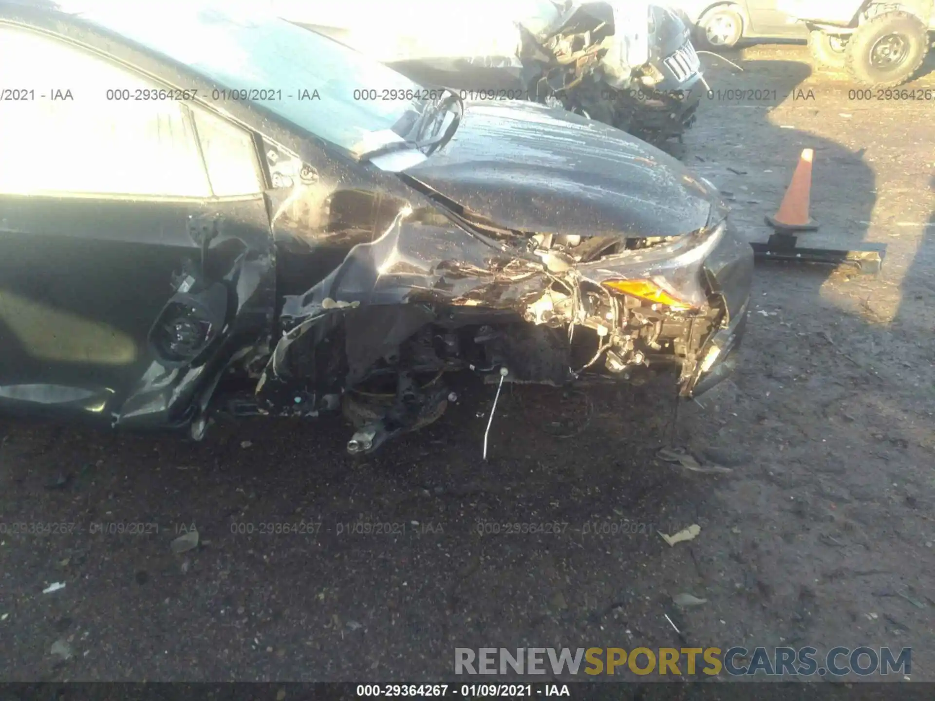 6 Photograph of a damaged car JTDS4RCE1LJ035055 TOYOTA COROLLA 2020