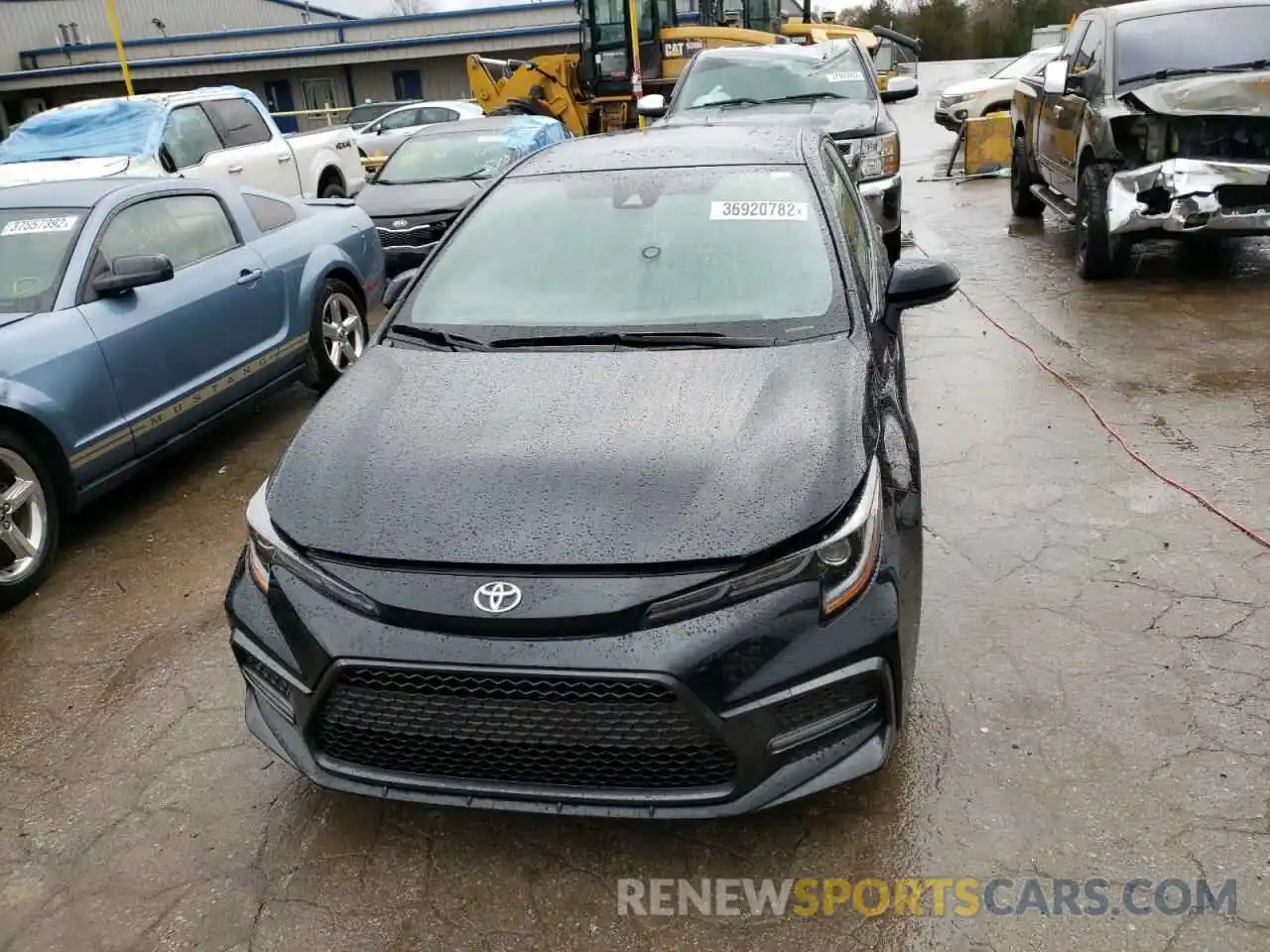 9 Photograph of a damaged car JTDS4RCE1LJ035749 TOYOTA COROLLA 2020