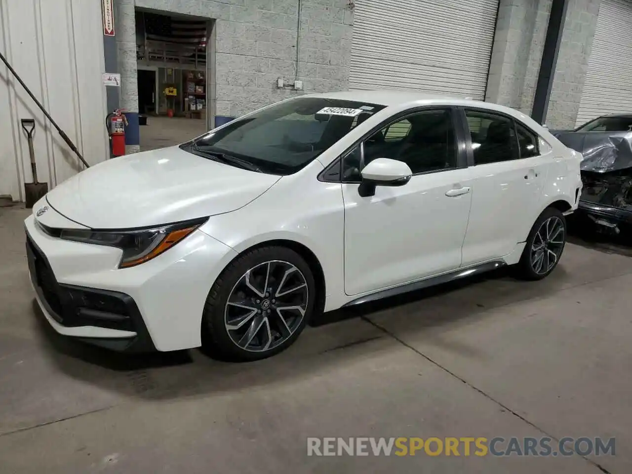 1 Photograph of a damaged car JTDS4RCE1LJ037646 TOYOTA COROLLA 2020