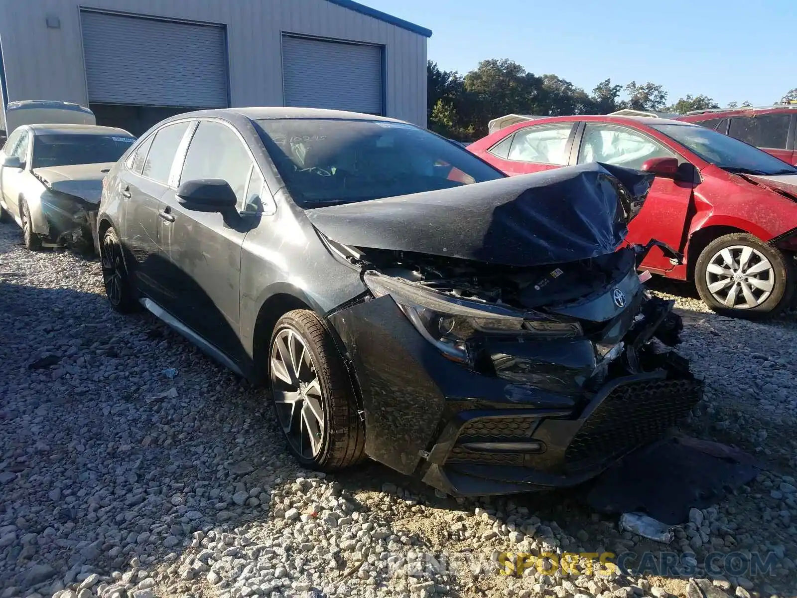 1 Photograph of a damaged car JTDS4RCE1LJ039624 TOYOTA COROLLA 2020