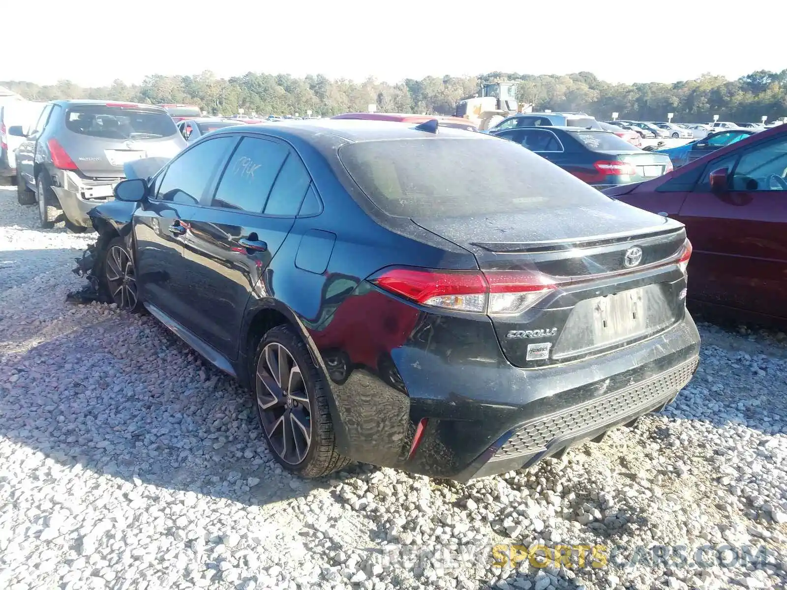 3 Photograph of a damaged car JTDS4RCE1LJ039624 TOYOTA COROLLA 2020