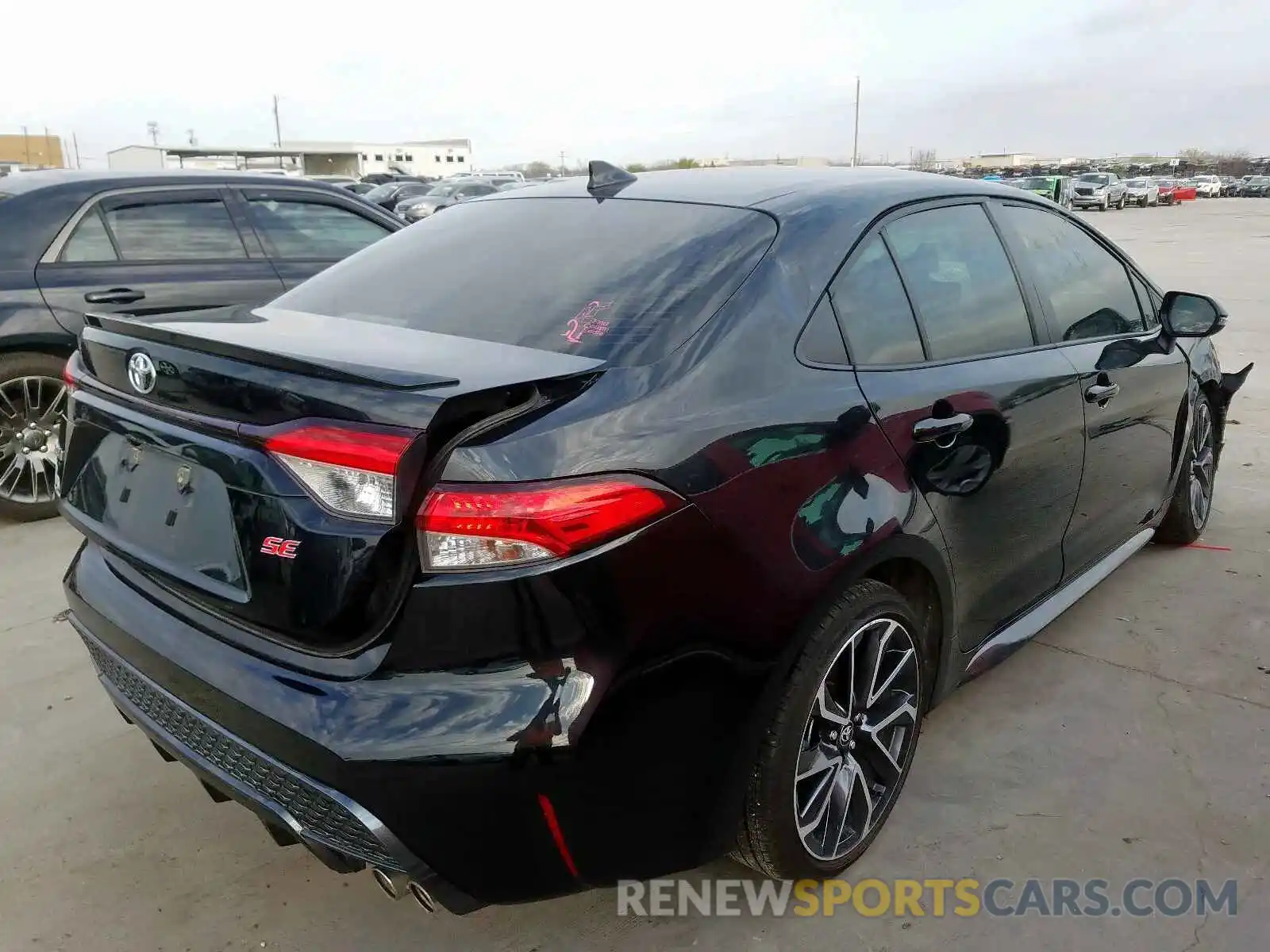 4 Photograph of a damaged car JTDS4RCE1LJ040210 TOYOTA COROLLA 2020