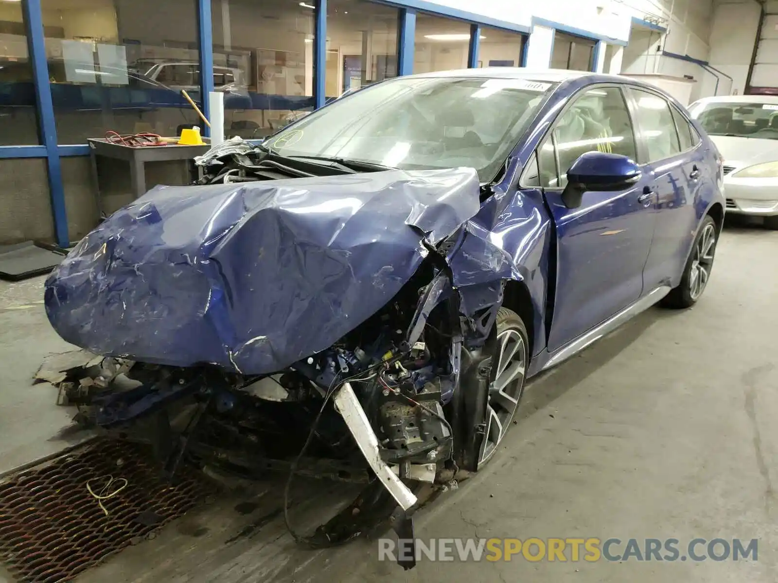 2 Photograph of a damaged car JTDS4RCE1LJ040949 TOYOTA COROLLA 2020