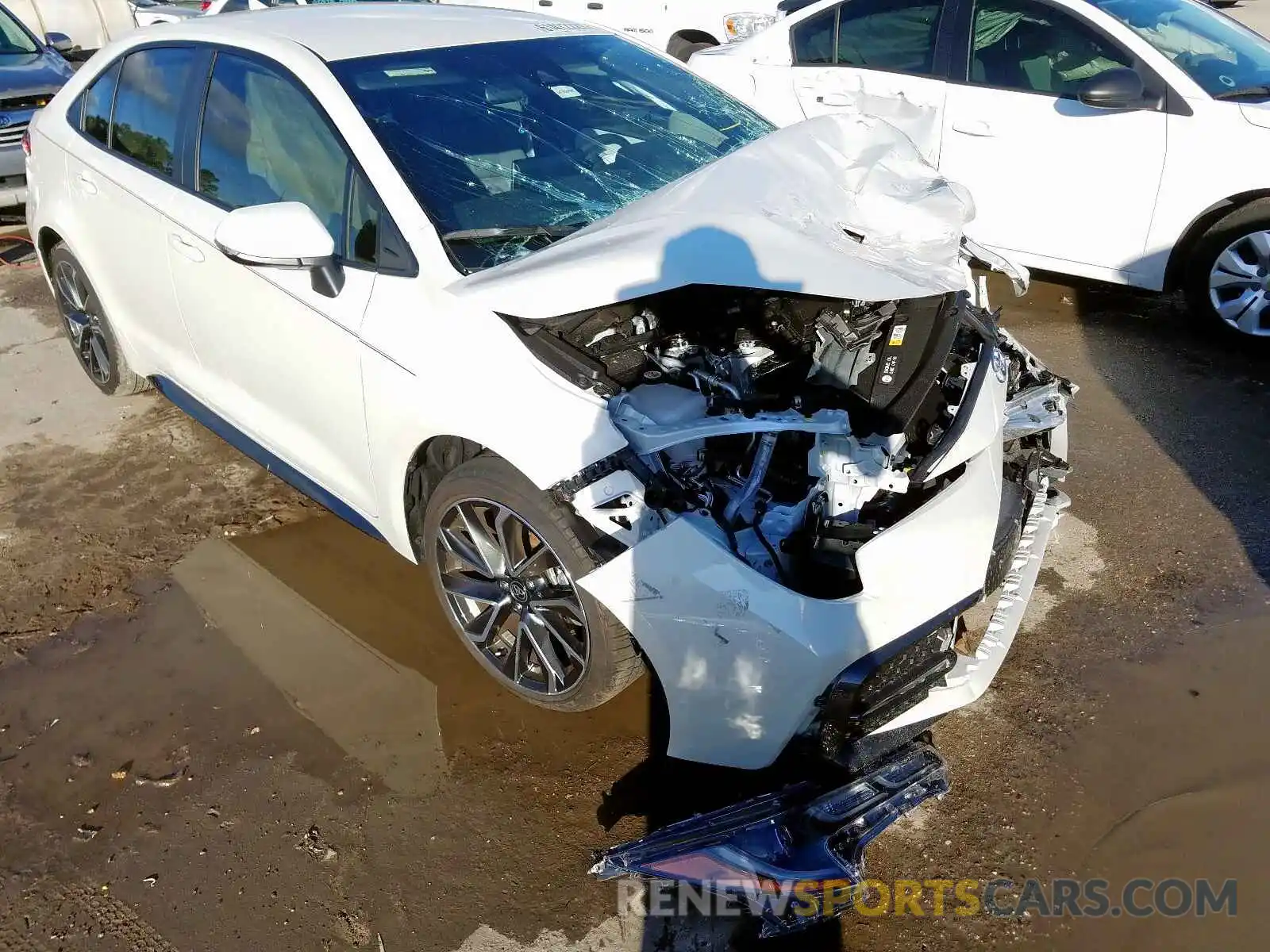 1 Photograph of a damaged car JTDS4RCE1LJ041308 TOYOTA COROLLA 2020