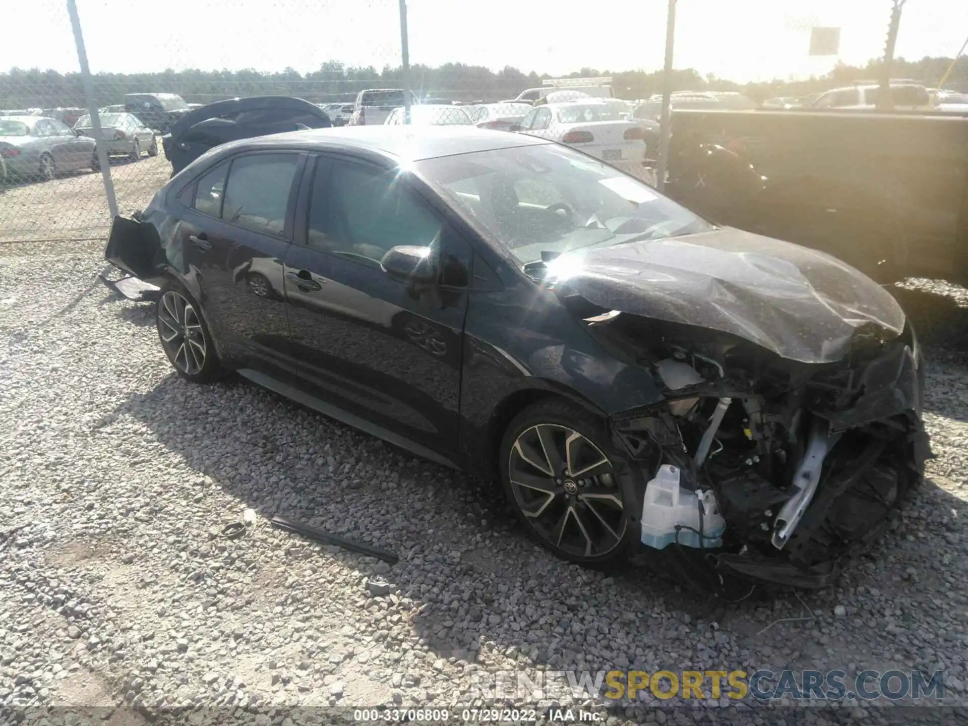 1 Photograph of a damaged car JTDS4RCE1LJ041650 TOYOTA COROLLA 2020