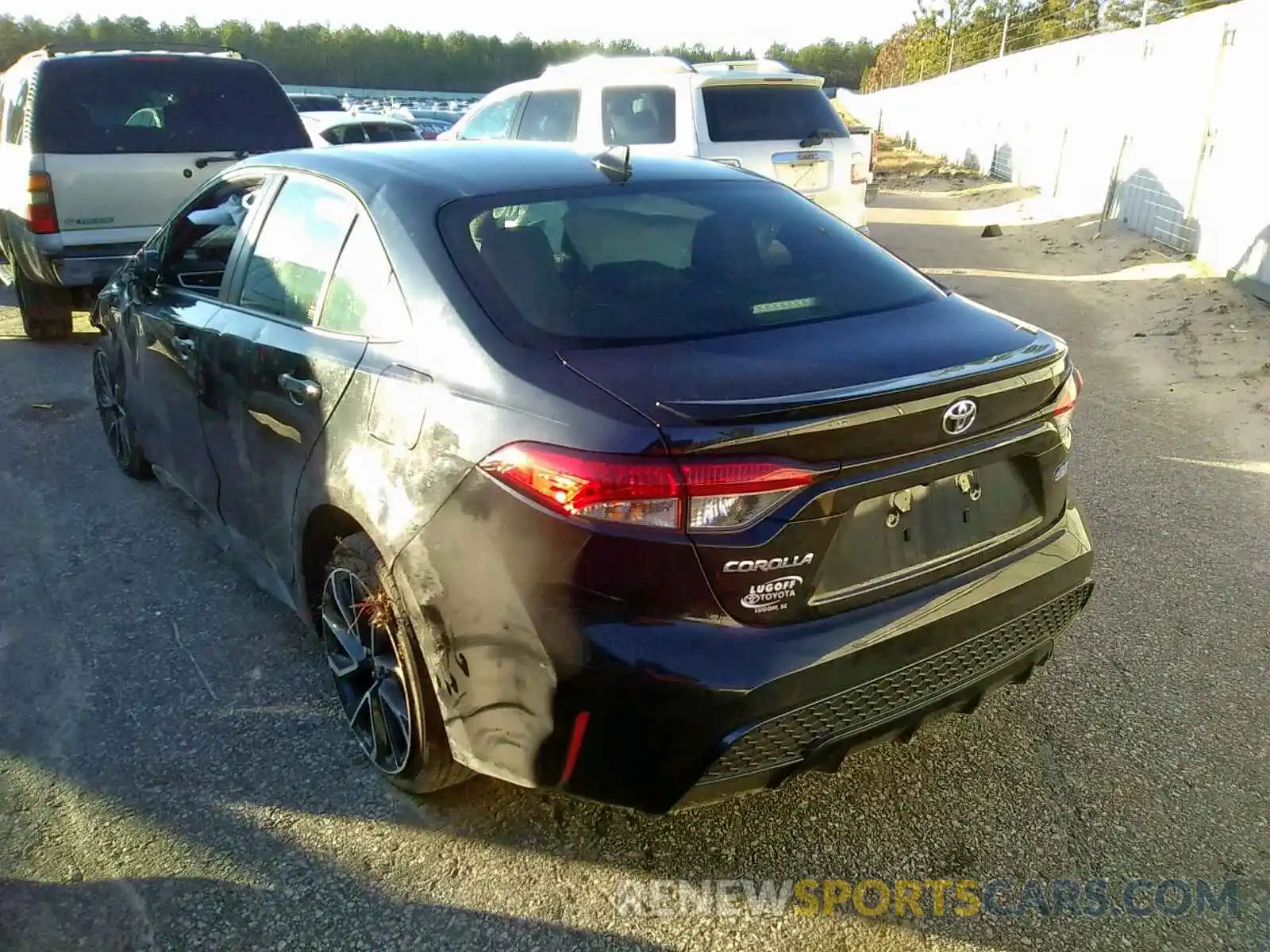 3 Photograph of a damaged car JTDS4RCE1LJ042510 TOYOTA COROLLA 2020