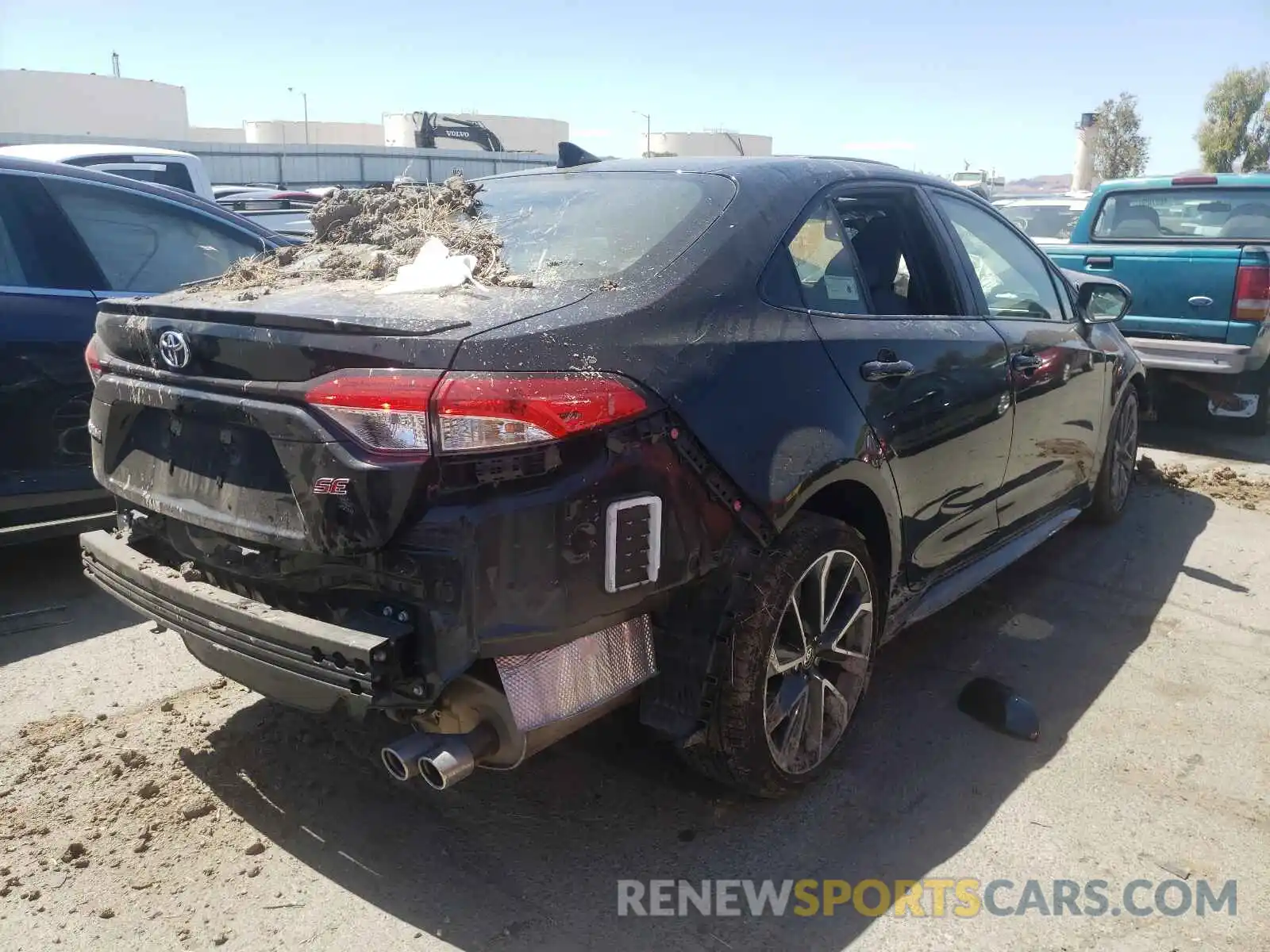 4 Photograph of a damaged car JTDS4RCE1LJ047609 TOYOTA COROLLA 2020