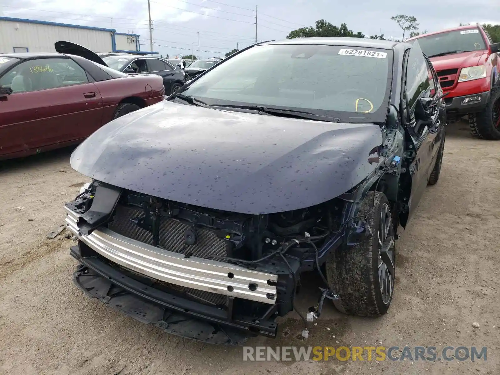 9 Photograph of a damaged car JTDS4RCE1LJ051501 TOYOTA COROLLA 2020