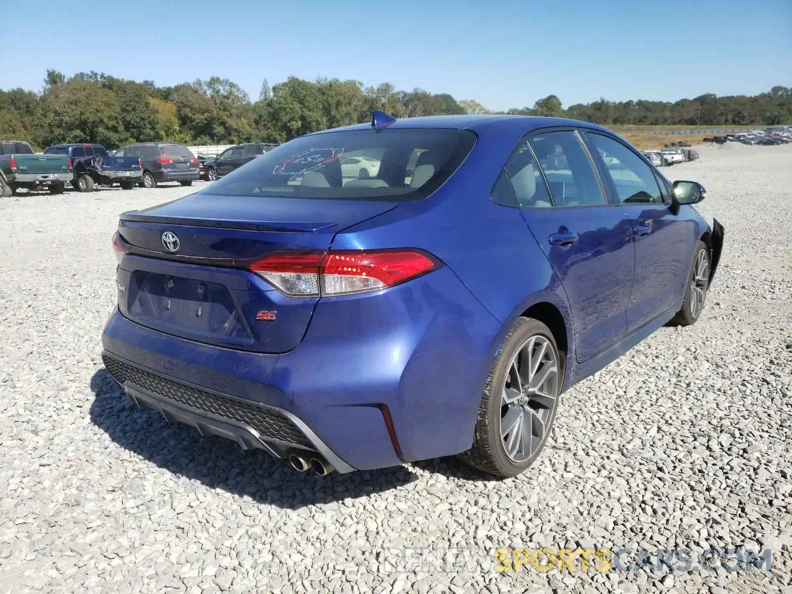 4 Photograph of a damaged car JTDS4RCE1LJ051708 TOYOTA COROLLA 2020