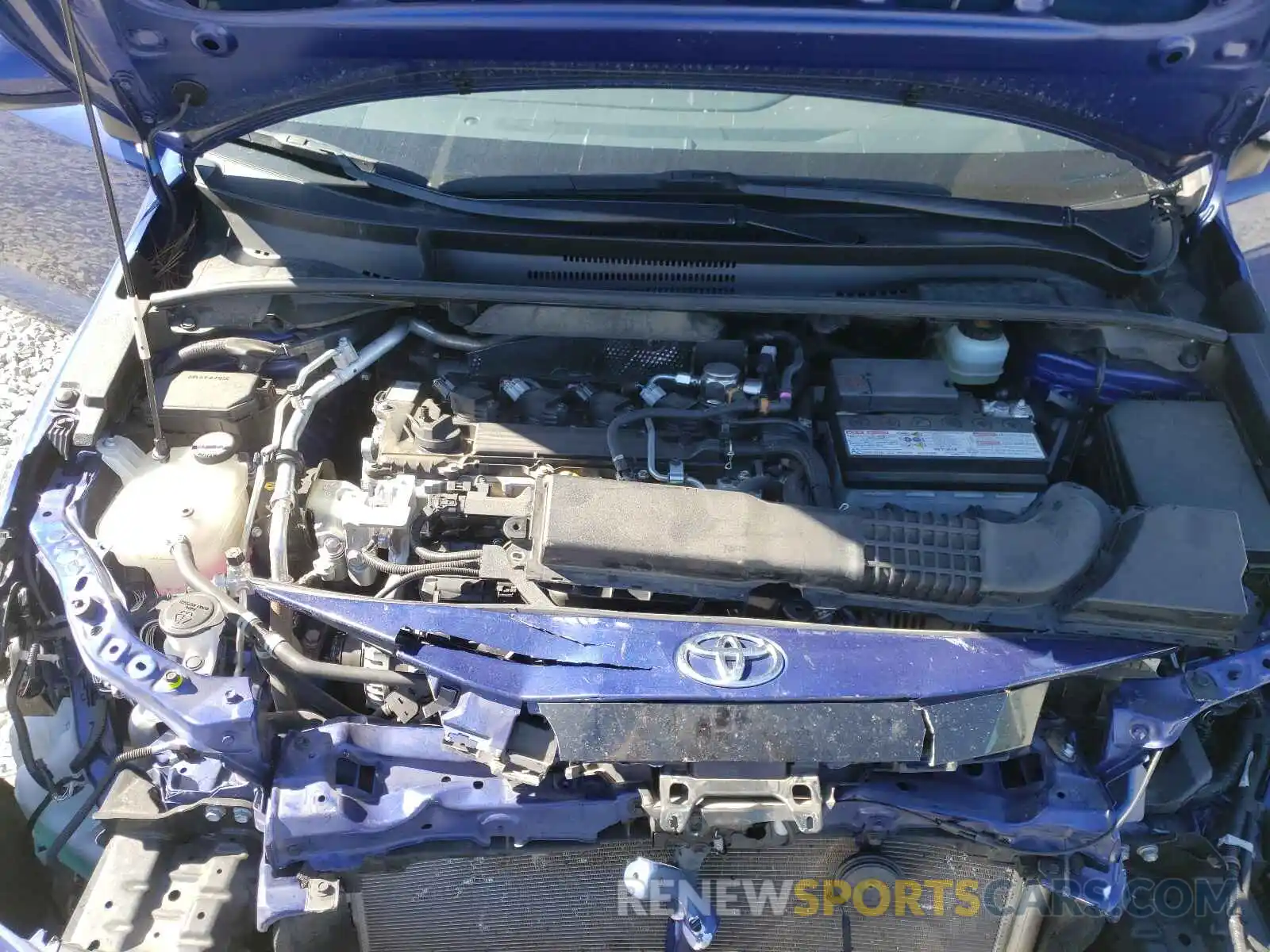 7 Photograph of a damaged car JTDS4RCE1LJ051708 TOYOTA COROLLA 2020