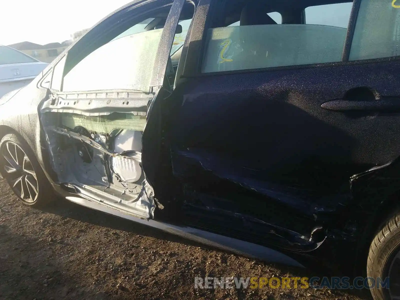 9 Photograph of a damaged car JTDS4RCE1LJ052910 TOYOTA COROLLA 2020