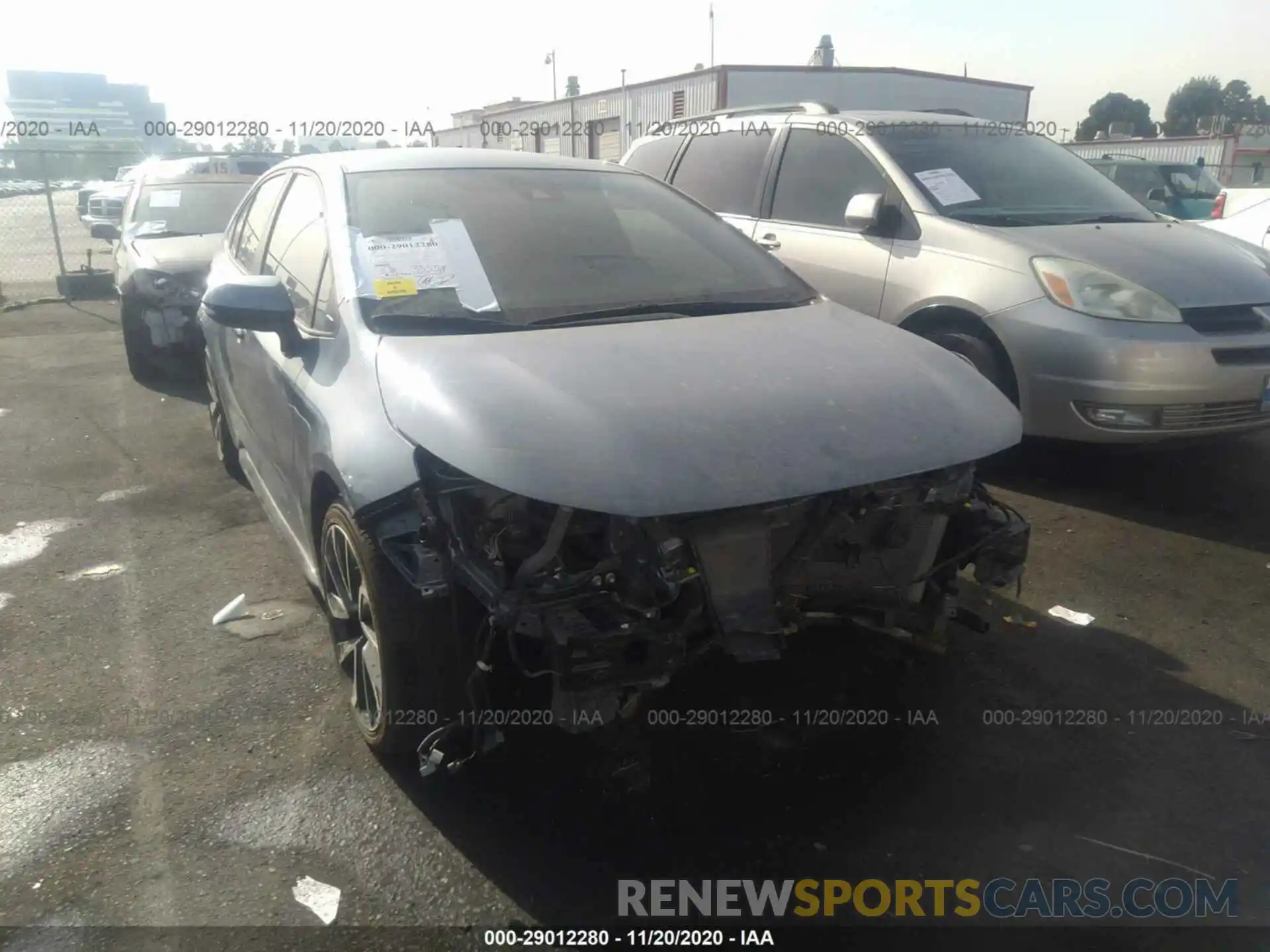 6 Photograph of a damaged car JTDS4RCE2LJ002758 TOYOTA COROLLA 2020