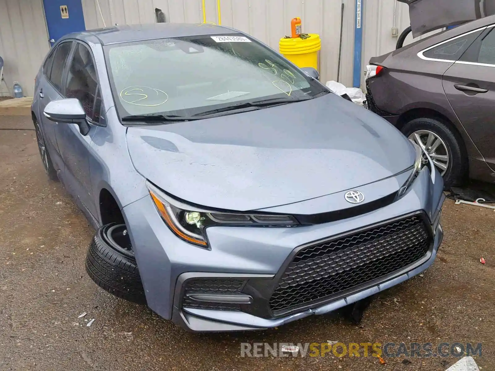 1 Photograph of a damaged car JTDS4RCE2LJ004350 TOYOTA COROLLA 2020