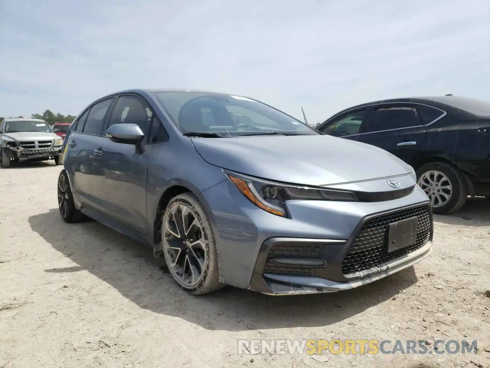 1 Photograph of a damaged car JTDS4RCE2LJ005059 TOYOTA COROLLA 2020