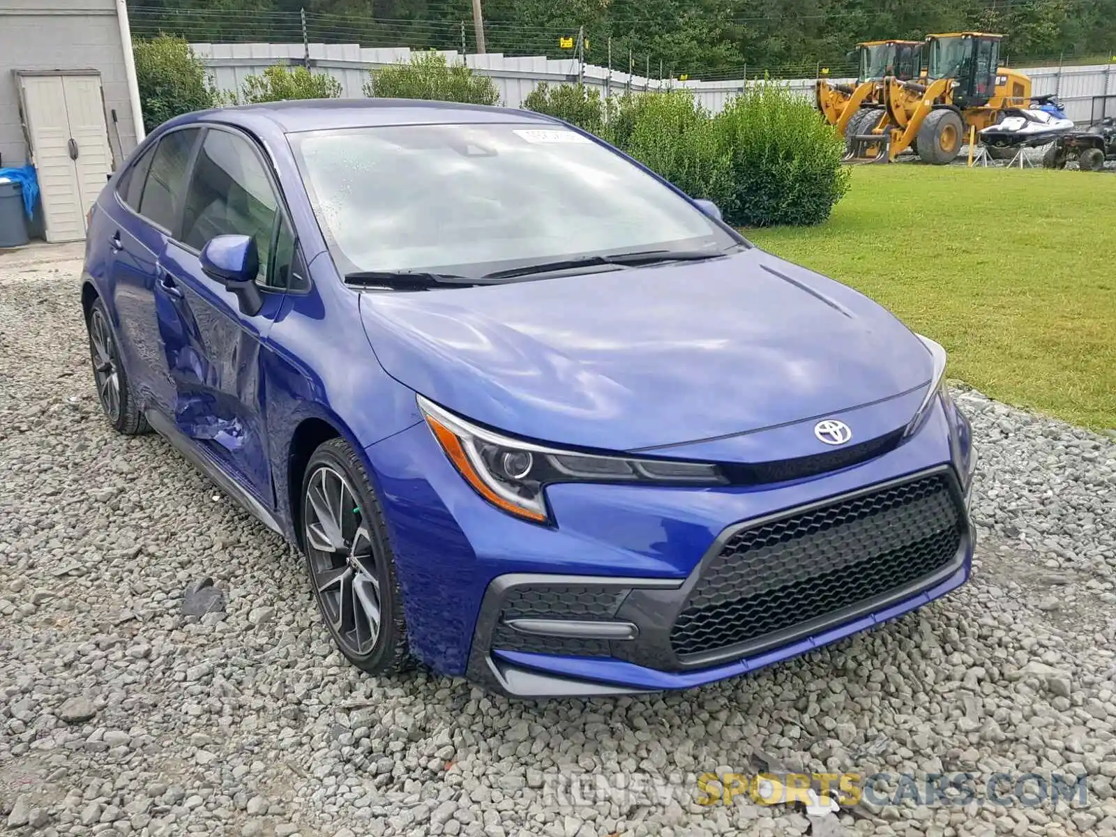 1 Photograph of a damaged car JTDS4RCE2LJ010407 TOYOTA COROLLA 2020