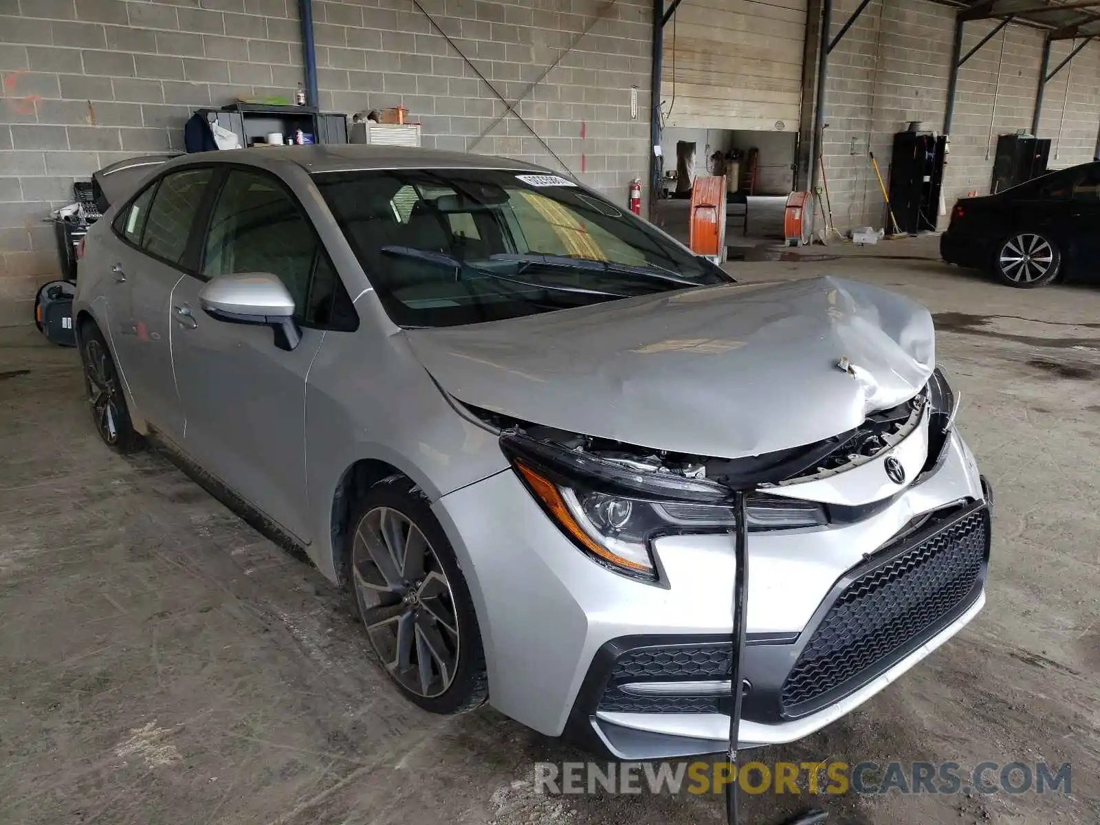 1 Photograph of a damaged car JTDS4RCE2LJ011184 TOYOTA COROLLA 2020