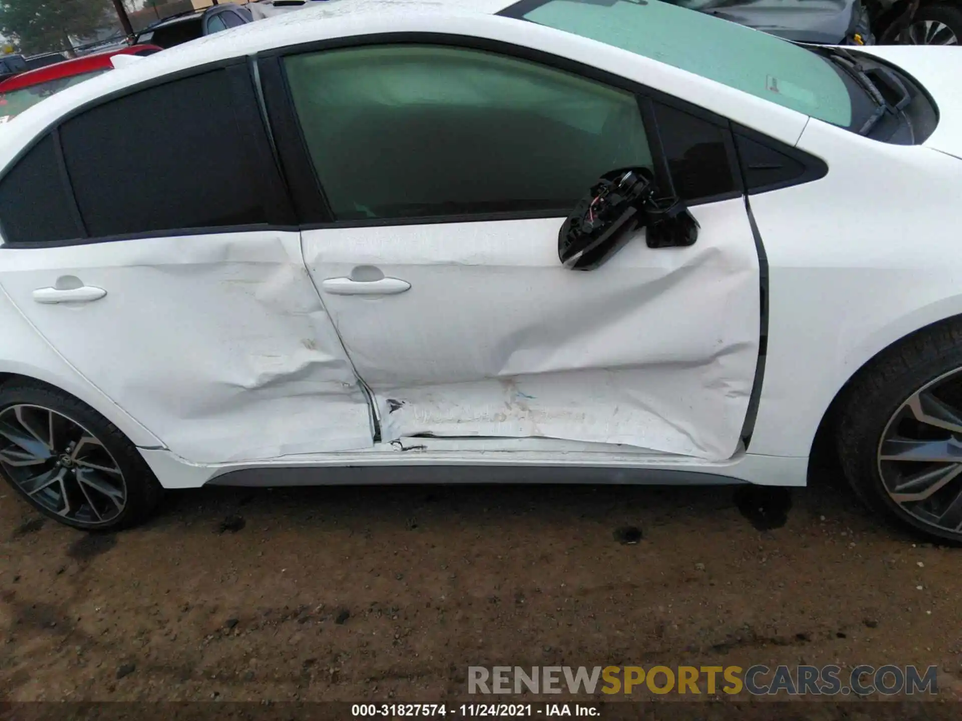 6 Photograph of a damaged car JTDS4RCE2LJ012111 TOYOTA COROLLA 2020