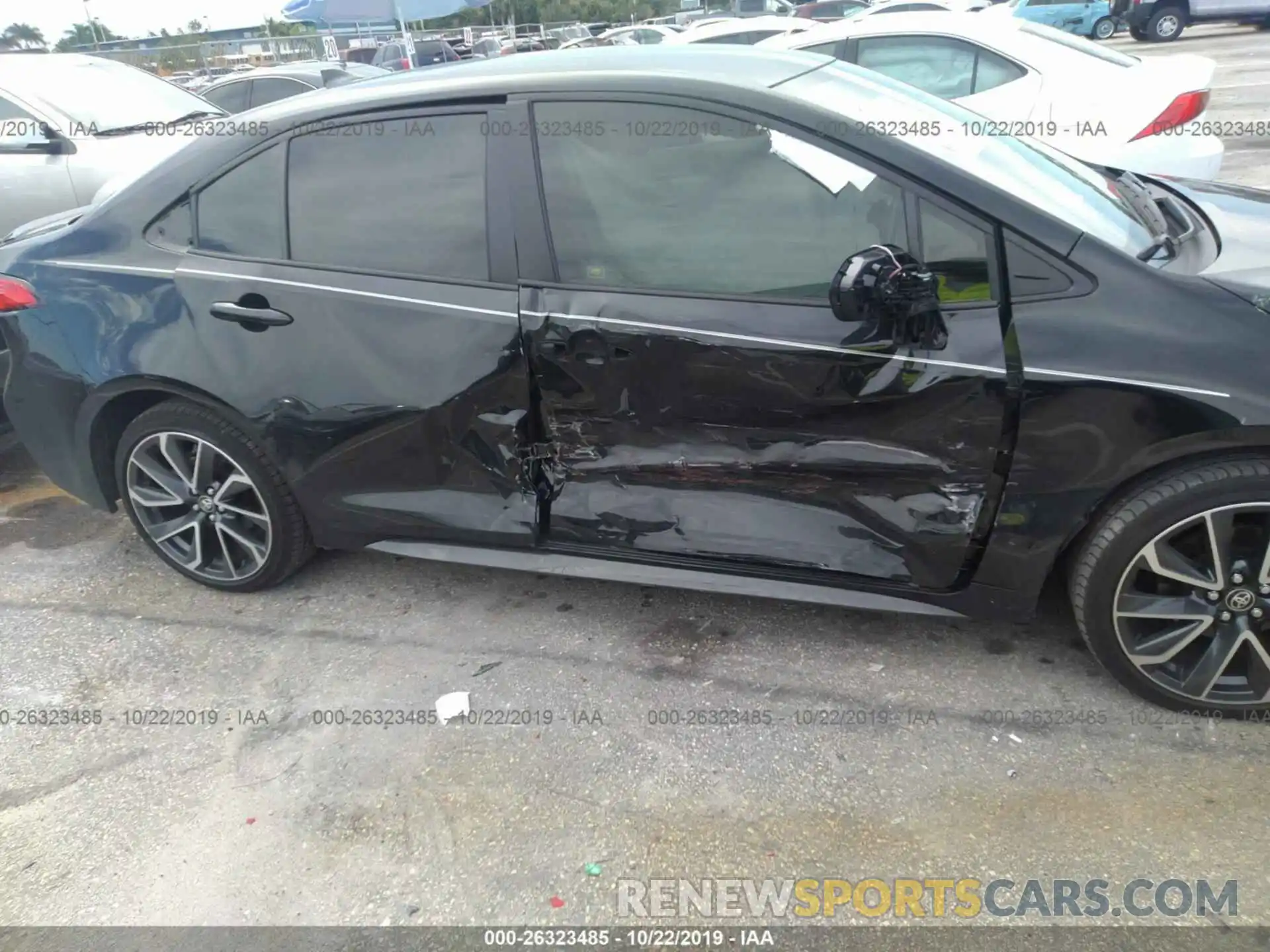 6 Photograph of a damaged car JTDS4RCE2LJ015171 TOYOTA COROLLA 2020