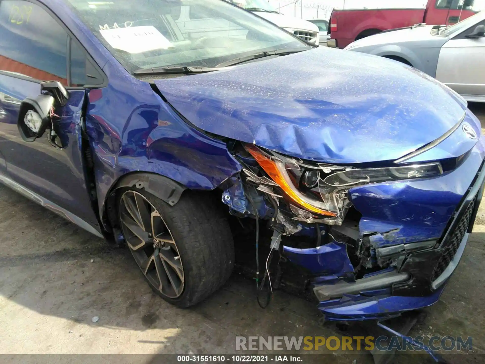 6 Photograph of a damaged car JTDS4RCE2LJ015736 TOYOTA COROLLA 2020