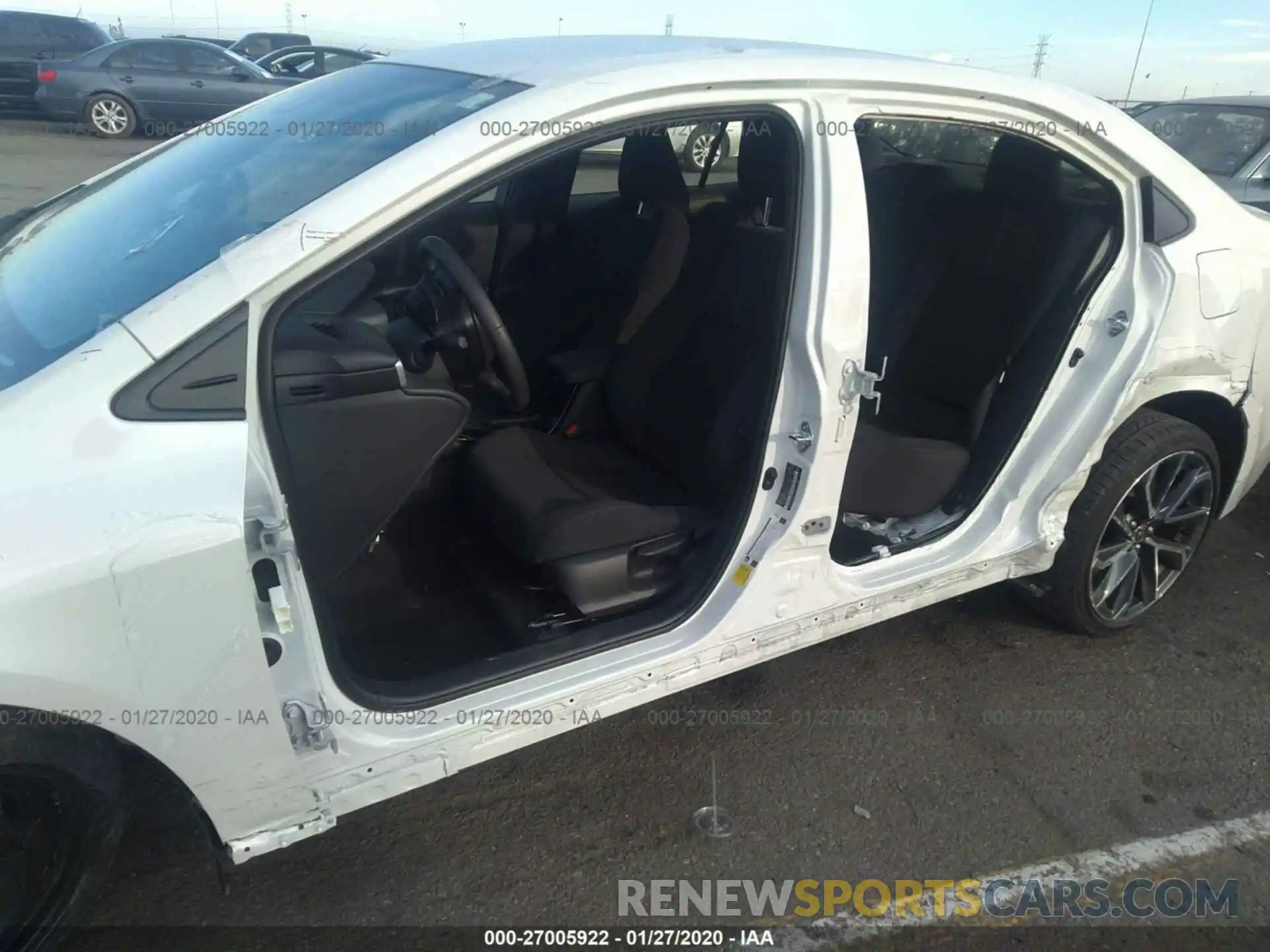 6 Photograph of a damaged car JTDS4RCE2LJ017843 TOYOTA COROLLA 2020