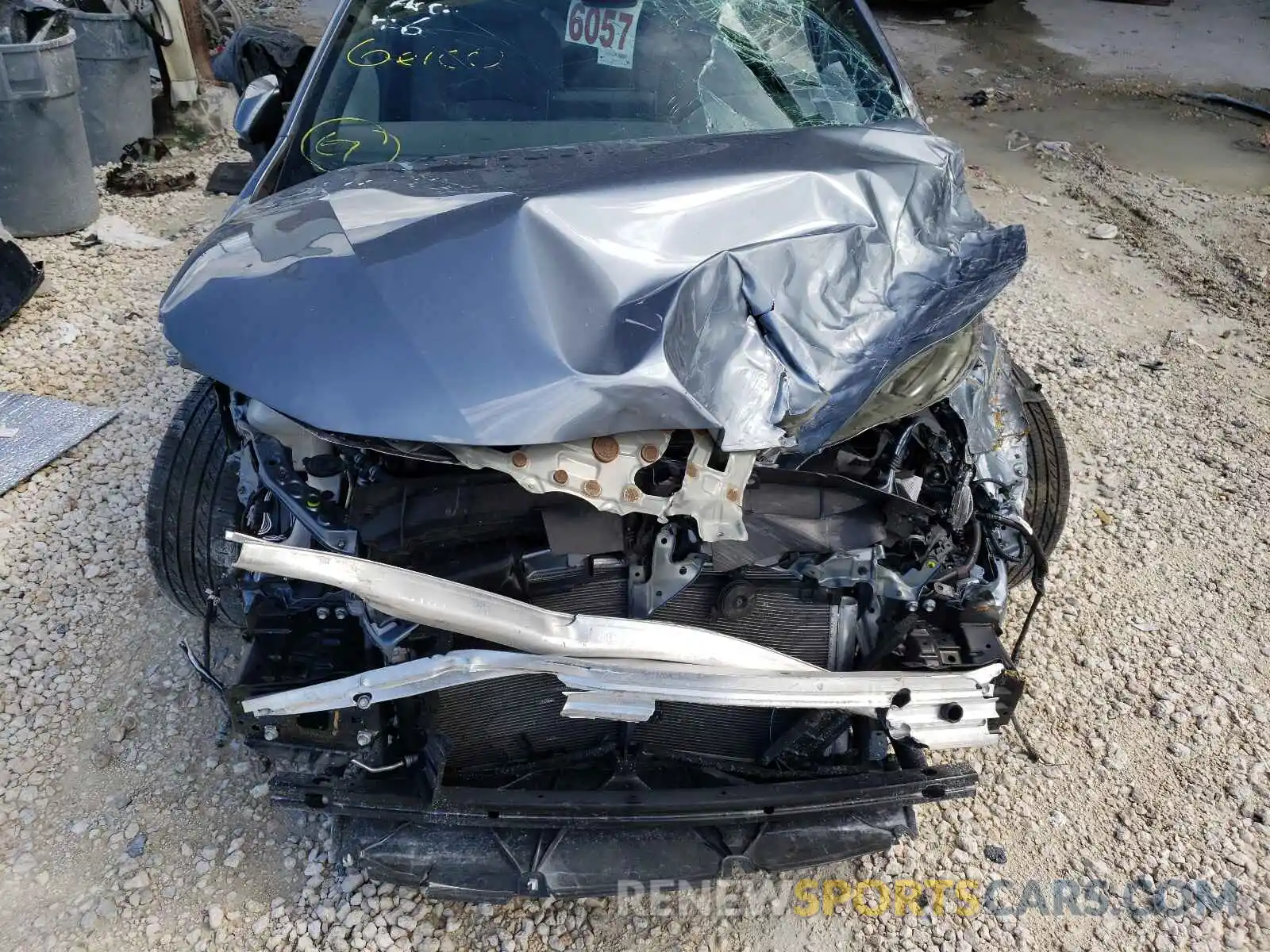 7 Photograph of a damaged car JTDS4RCE2LJ018197 TOYOTA COROLLA 2020