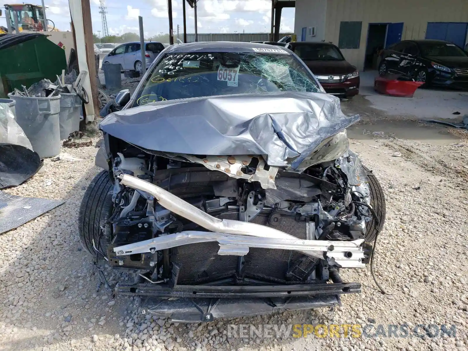 9 Photograph of a damaged car JTDS4RCE2LJ018197 TOYOTA COROLLA 2020