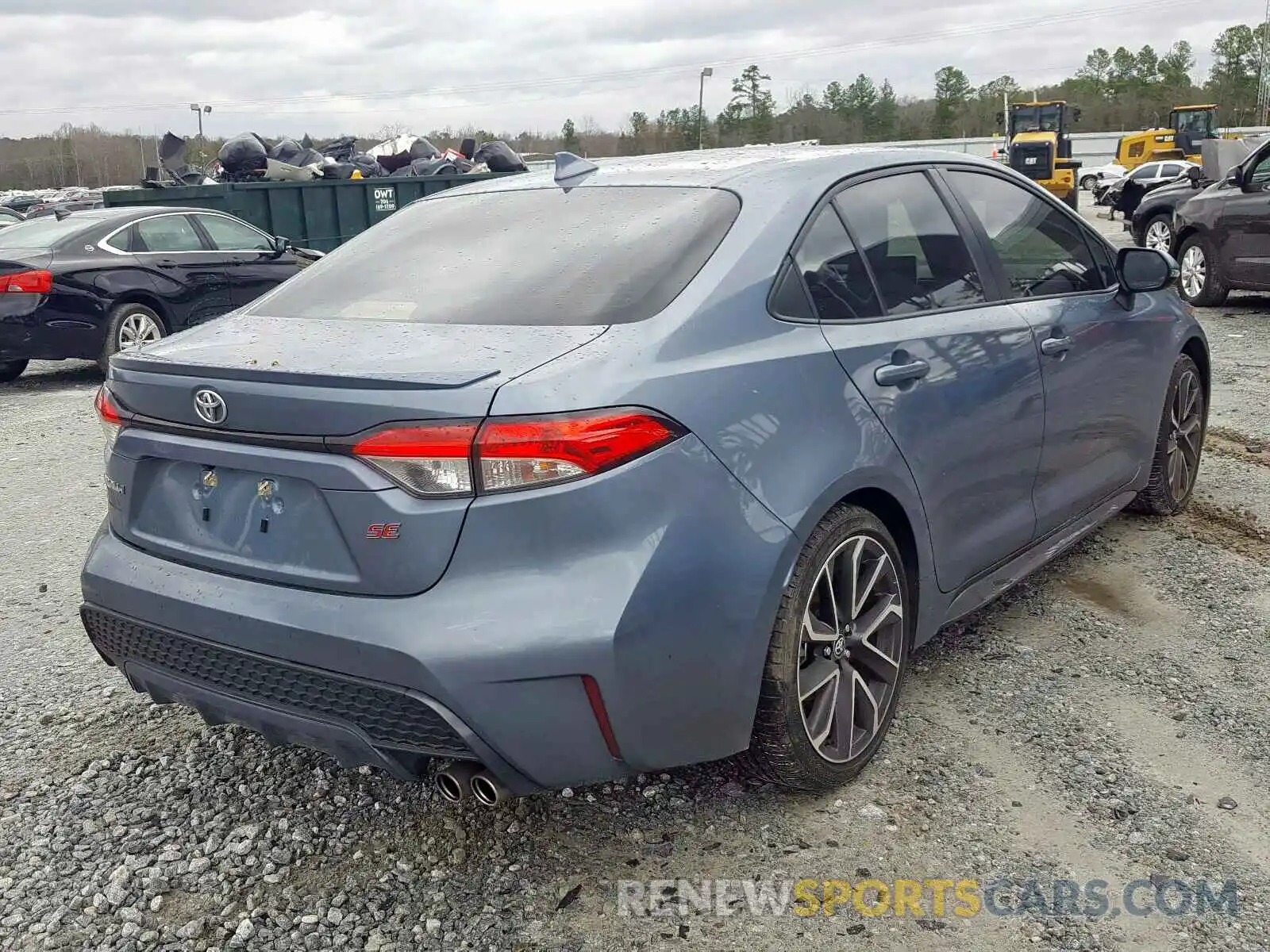 4 Photograph of a damaged car JTDS4RCE2LJ018572 TOYOTA COROLLA 2020