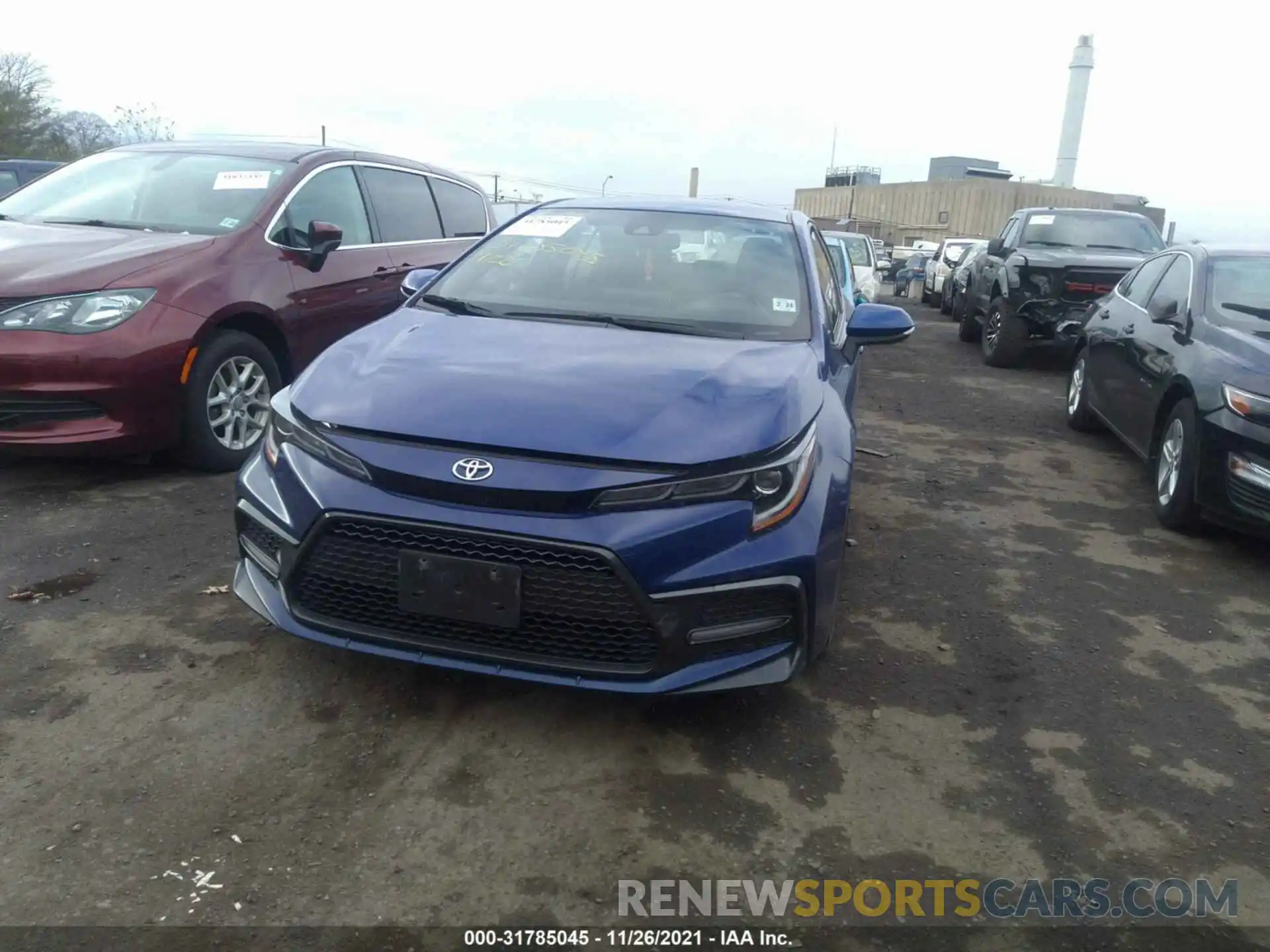 6 Photograph of a damaged car JTDS4RCE2LJ019043 TOYOTA COROLLA 2020