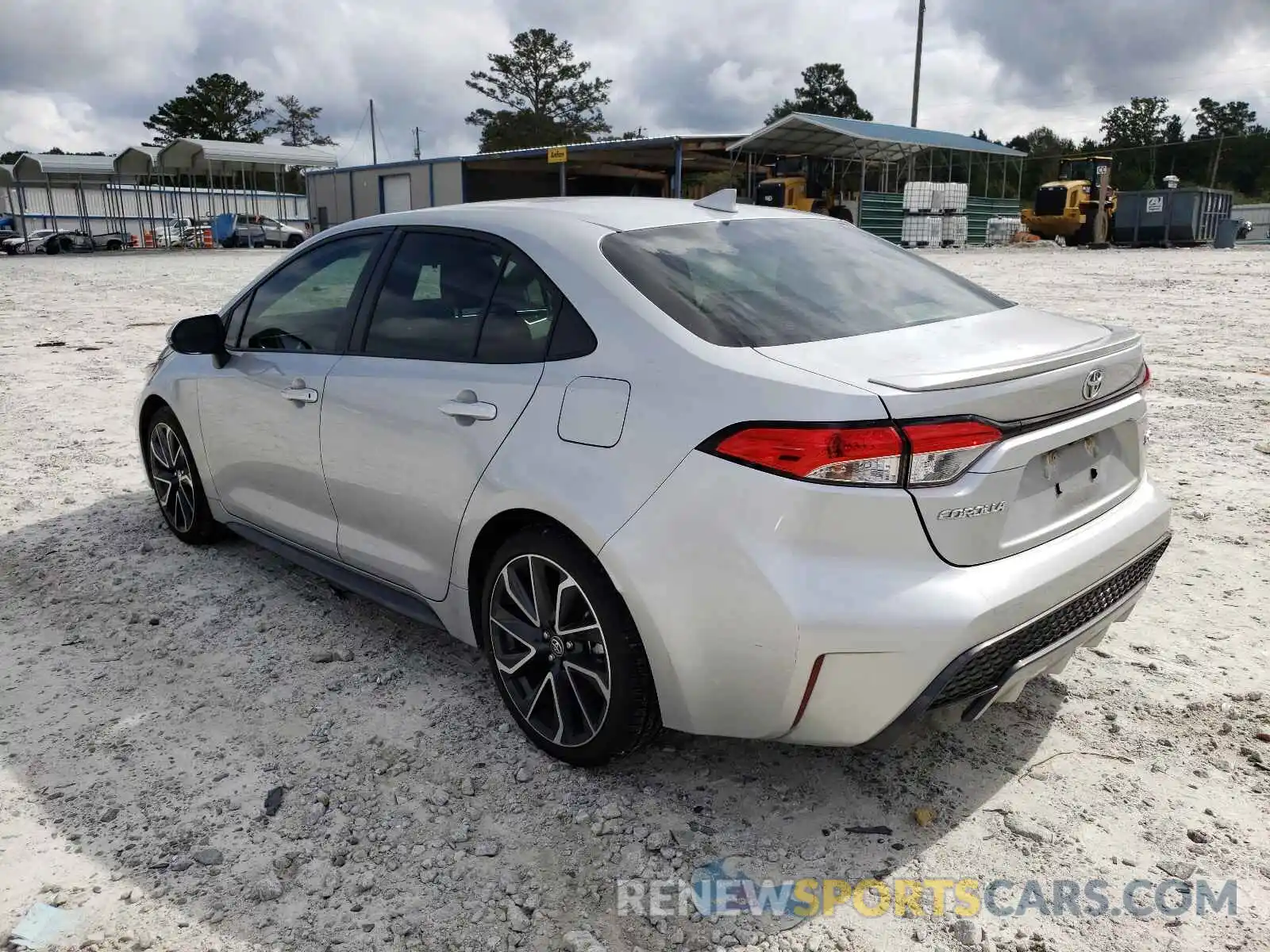 3 Photograph of a damaged car JTDS4RCE2LJ019429 TOYOTA COROLLA 2020