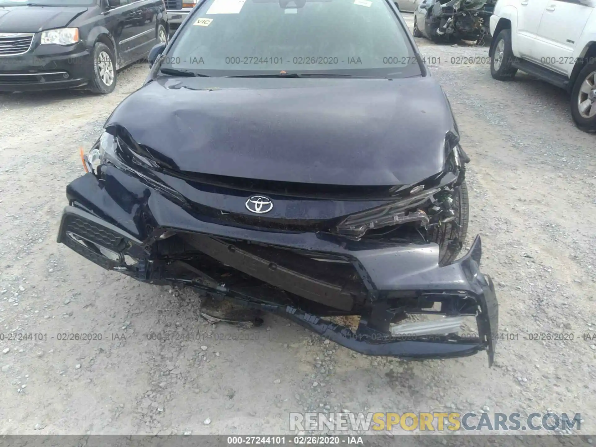 6 Photograph of a damaged car JTDS4RCE2LJ020290 TOYOTA COROLLA 2020