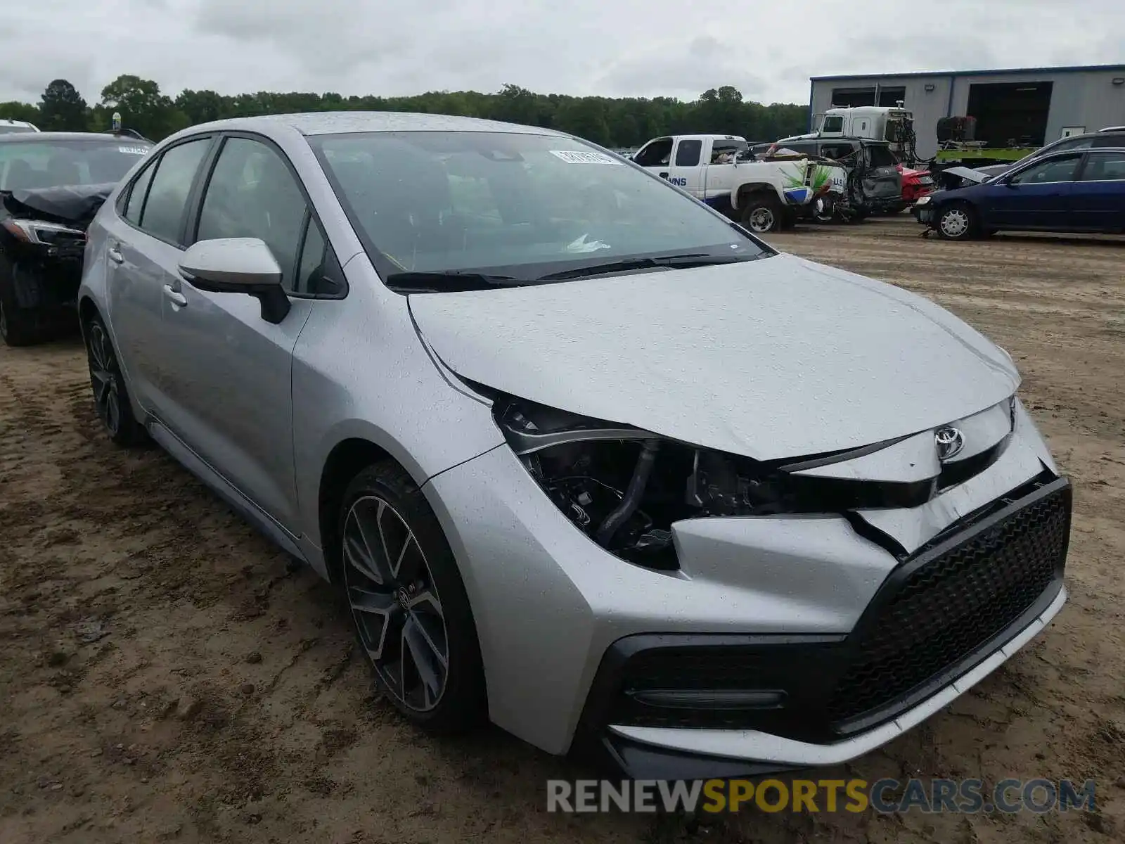 1 Photograph of a damaged car JTDS4RCE2LJ020306 TOYOTA COROLLA 2020