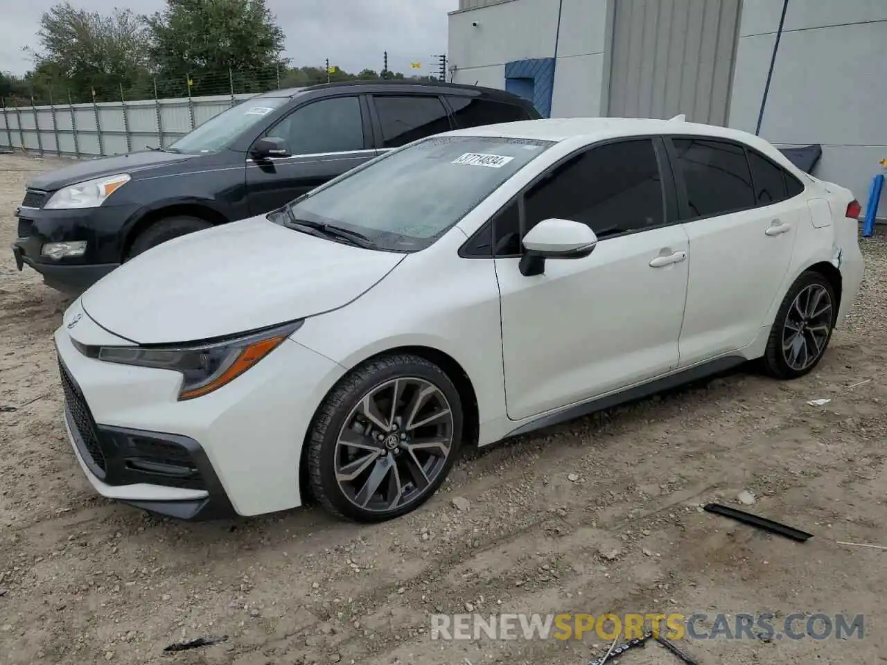 1 Photograph of a damaged car JTDS4RCE2LJ020810 TOYOTA COROLLA 2020