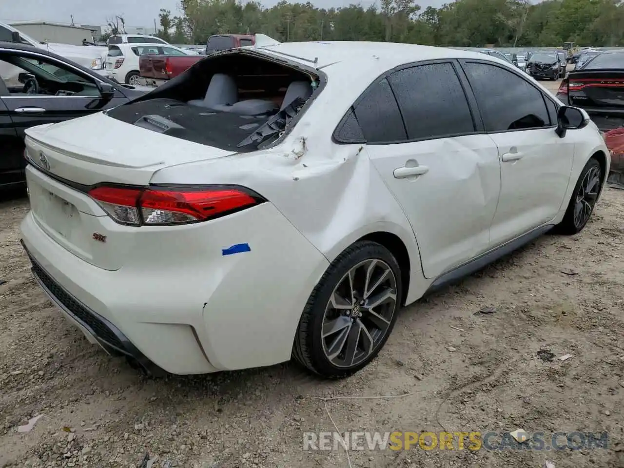 3 Photograph of a damaged car JTDS4RCE2LJ020810 TOYOTA COROLLA 2020