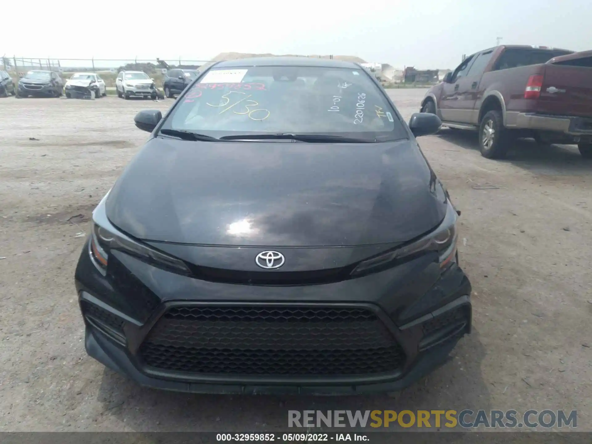 6 Photograph of a damaged car JTDS4RCE2LJ022217 TOYOTA COROLLA 2020