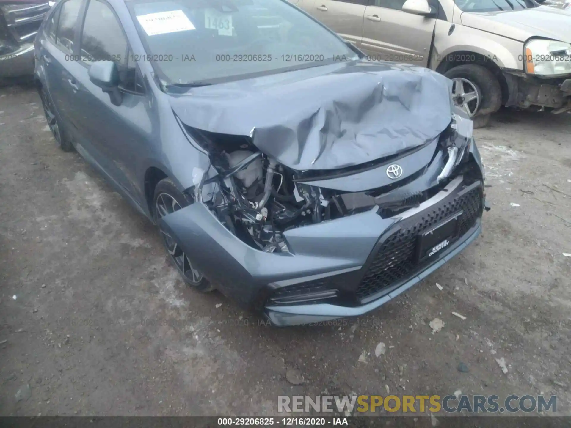 6 Photograph of a damaged car JTDS4RCE2LJ022895 TOYOTA COROLLA 2020