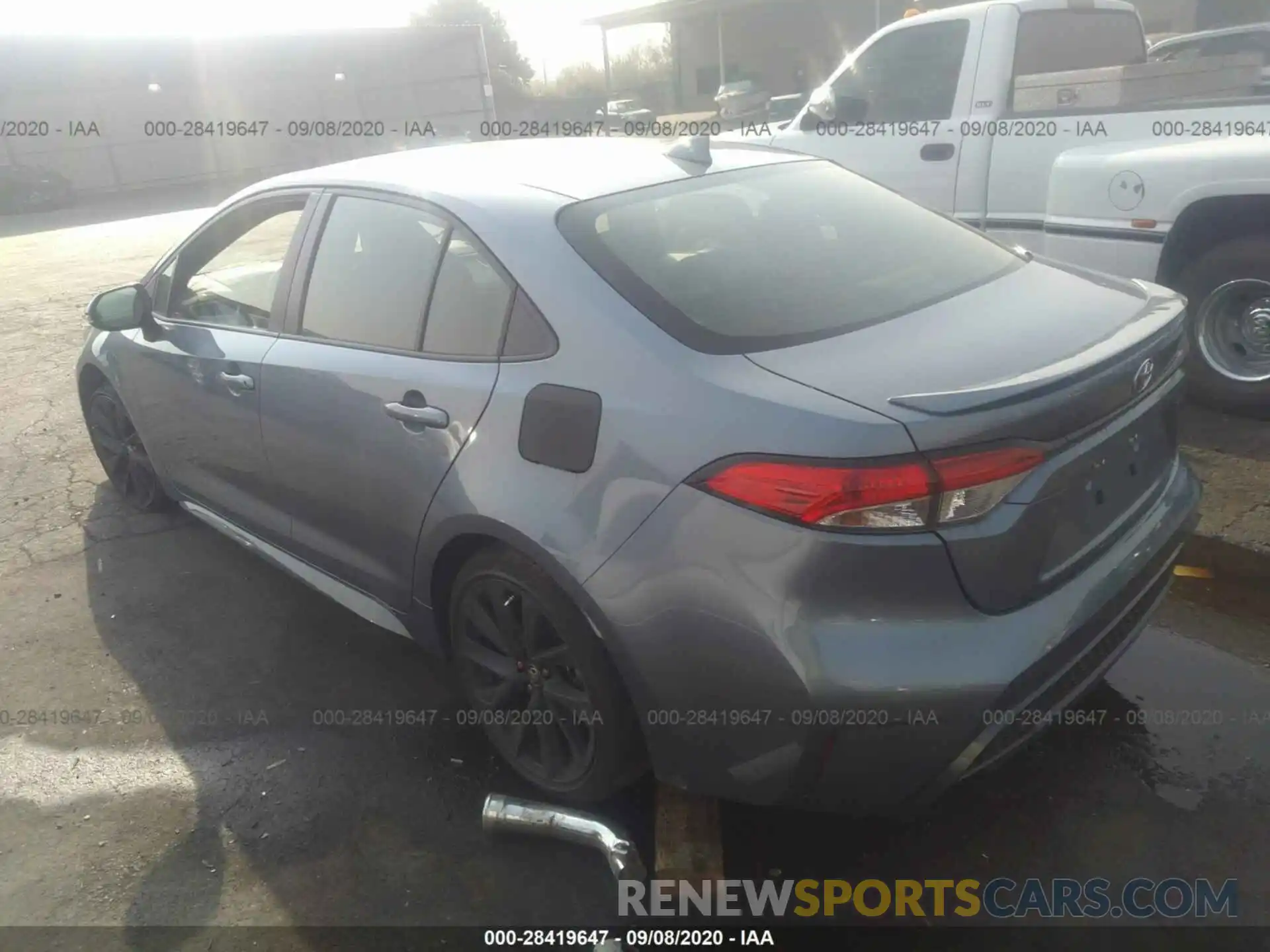 3 Photograph of a damaged car JTDS4RCE2LJ023741 TOYOTA COROLLA 2020