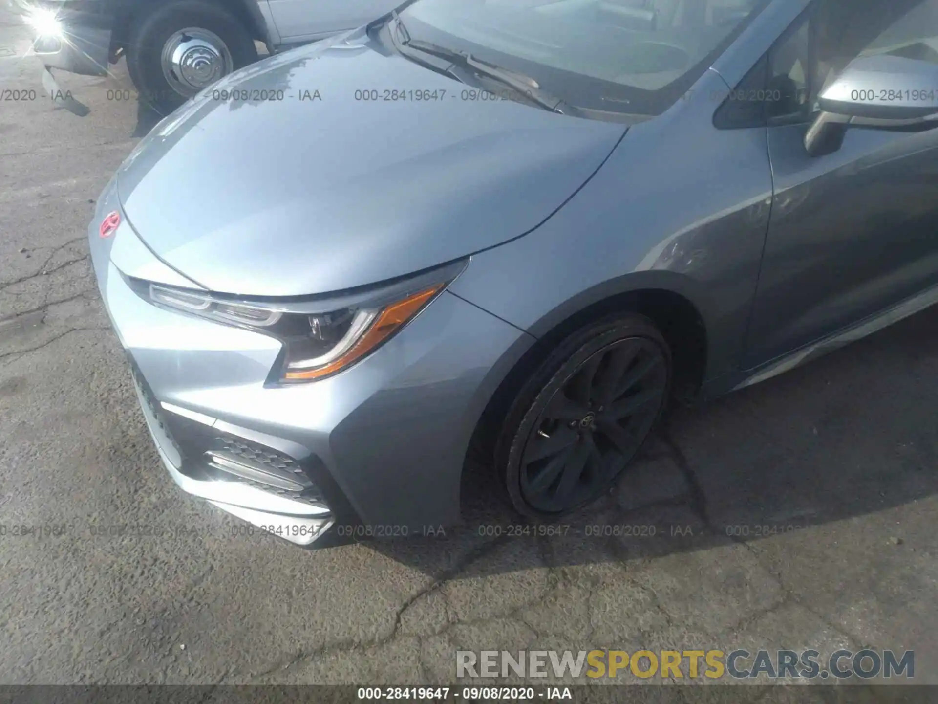 6 Photograph of a damaged car JTDS4RCE2LJ023741 TOYOTA COROLLA 2020