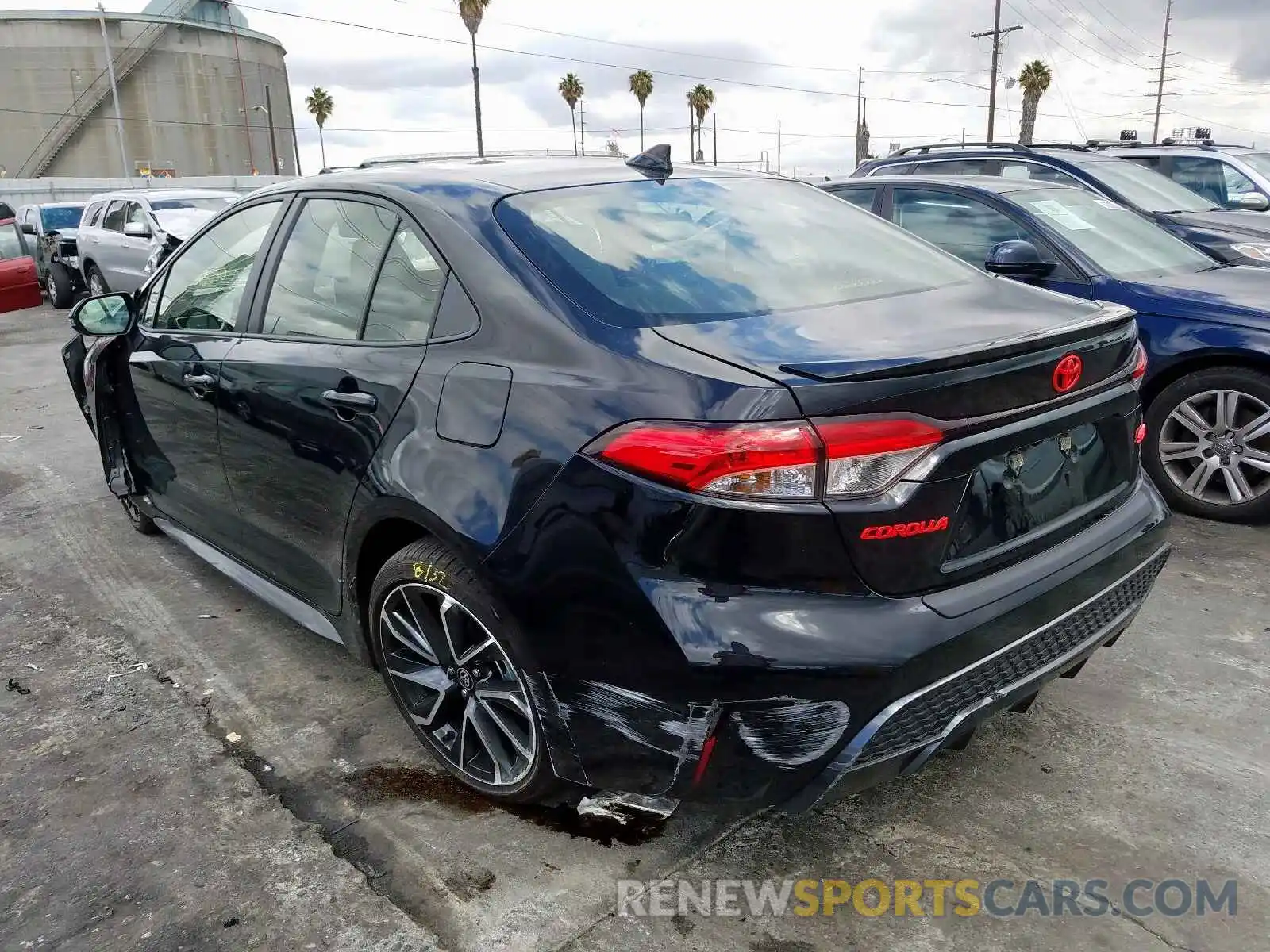 3 Photograph of a damaged car JTDS4RCE2LJ023996 TOYOTA COROLLA 2020