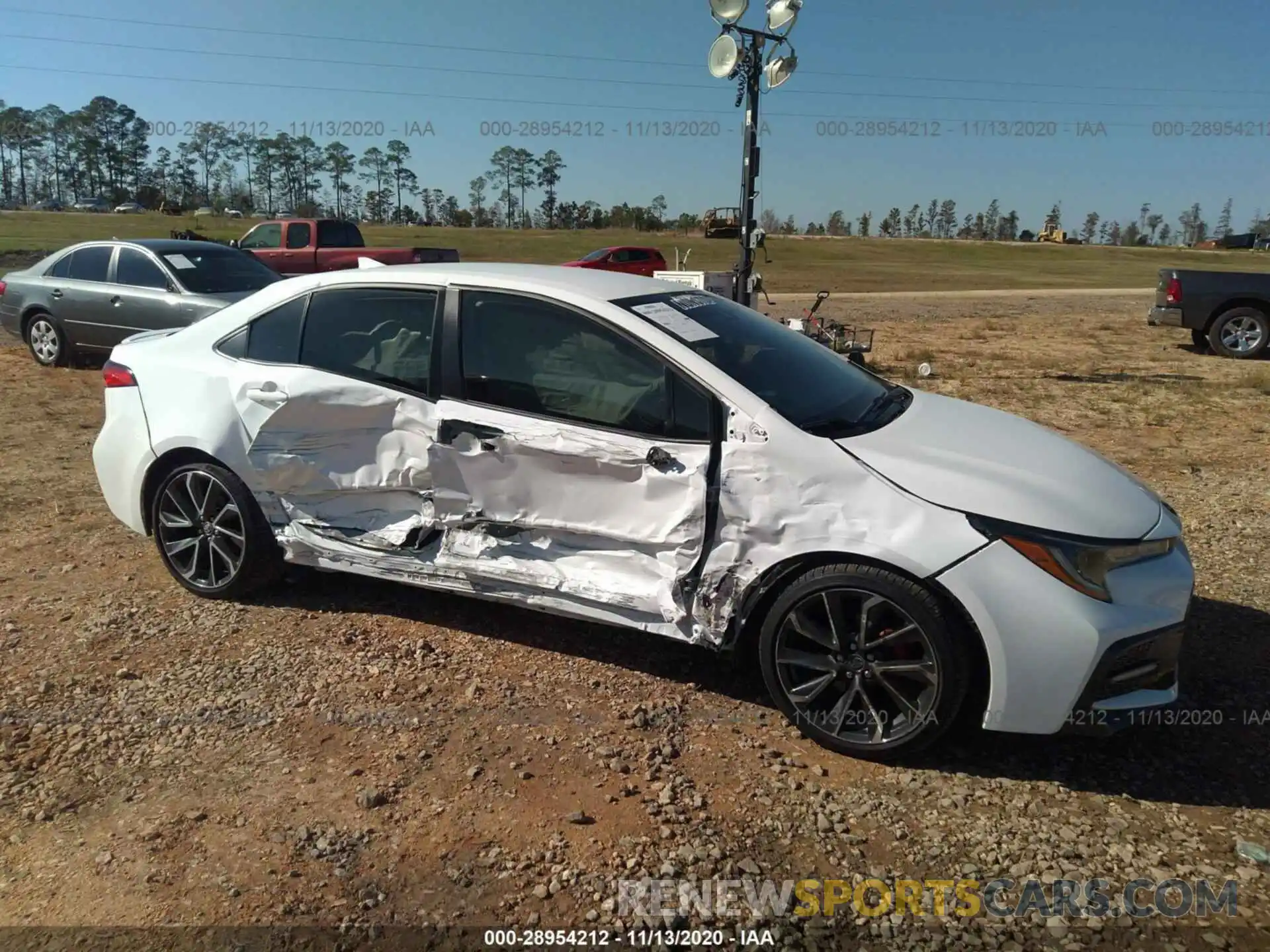 6 Photograph of a damaged car JTDS4RCE2LJ024520 TOYOTA COROLLA 2020
