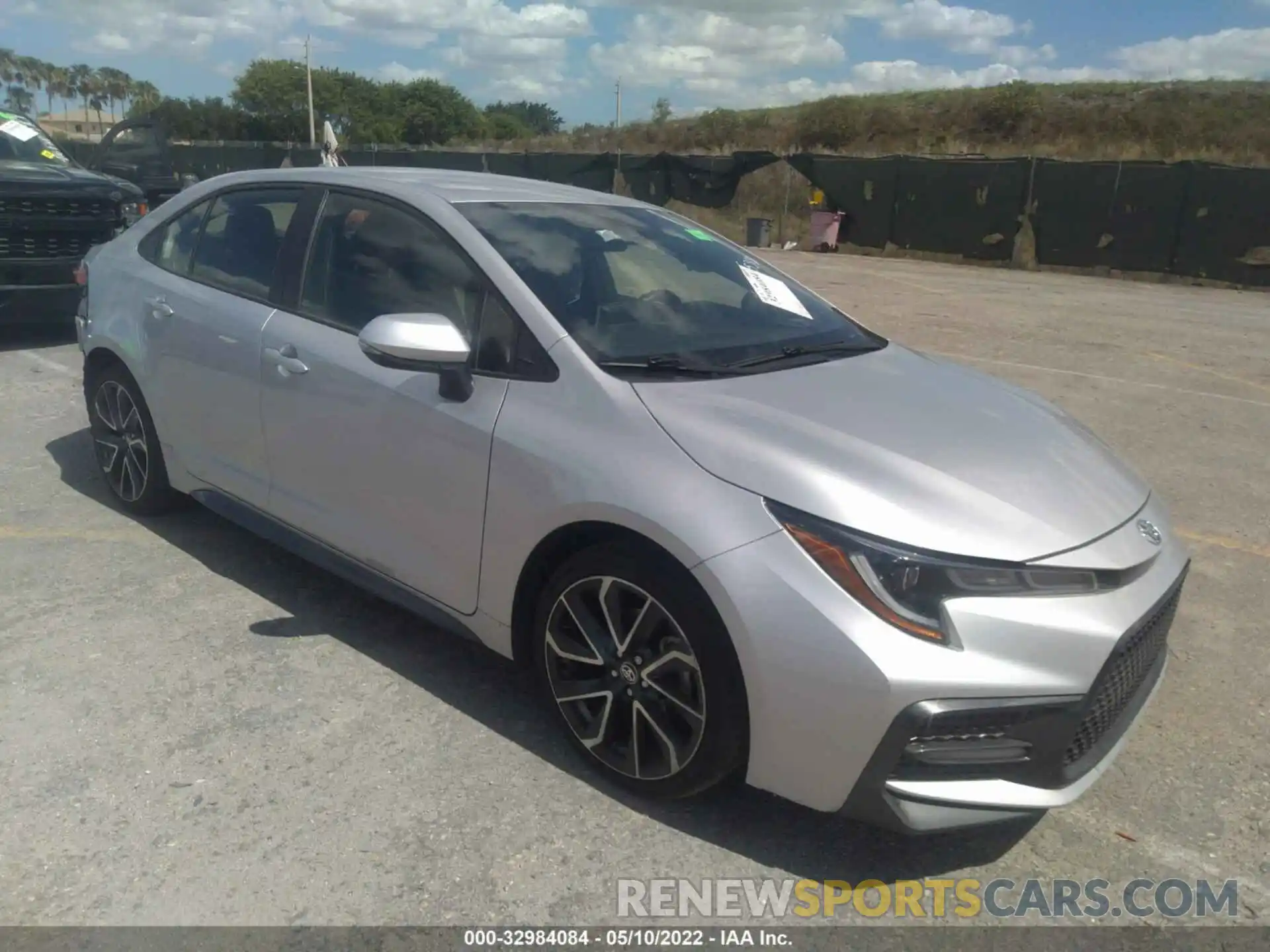 1 Photograph of a damaged car JTDS4RCE2LJ025313 TOYOTA COROLLA 2020