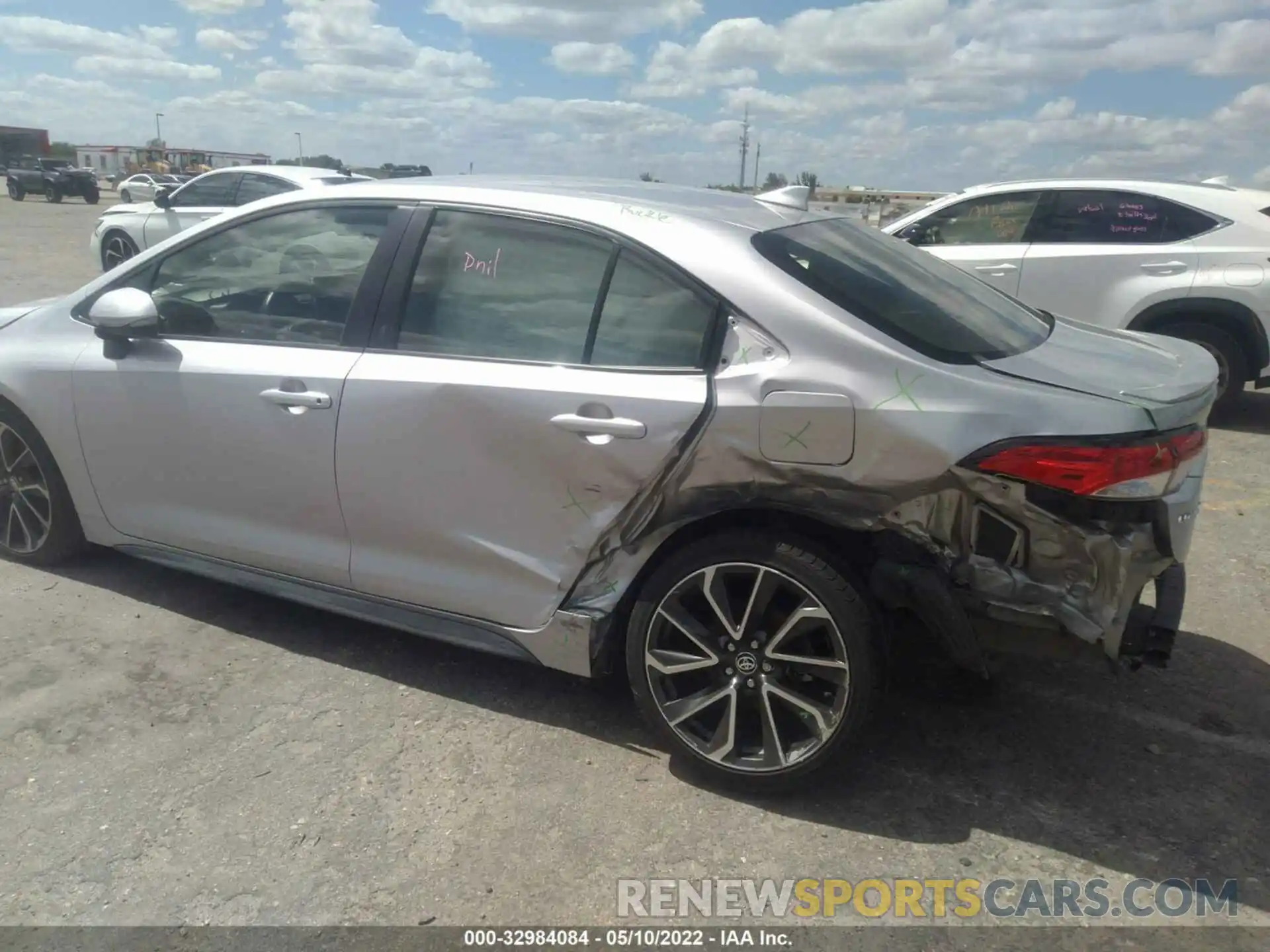 6 Photograph of a damaged car JTDS4RCE2LJ025313 TOYOTA COROLLA 2020