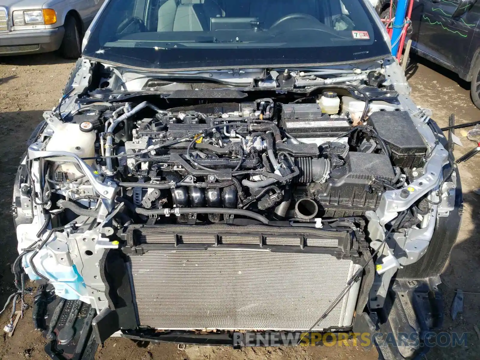 7 Photograph of a damaged car JTDS4RCE2LJ026011 TOYOTA COROLLA 2020