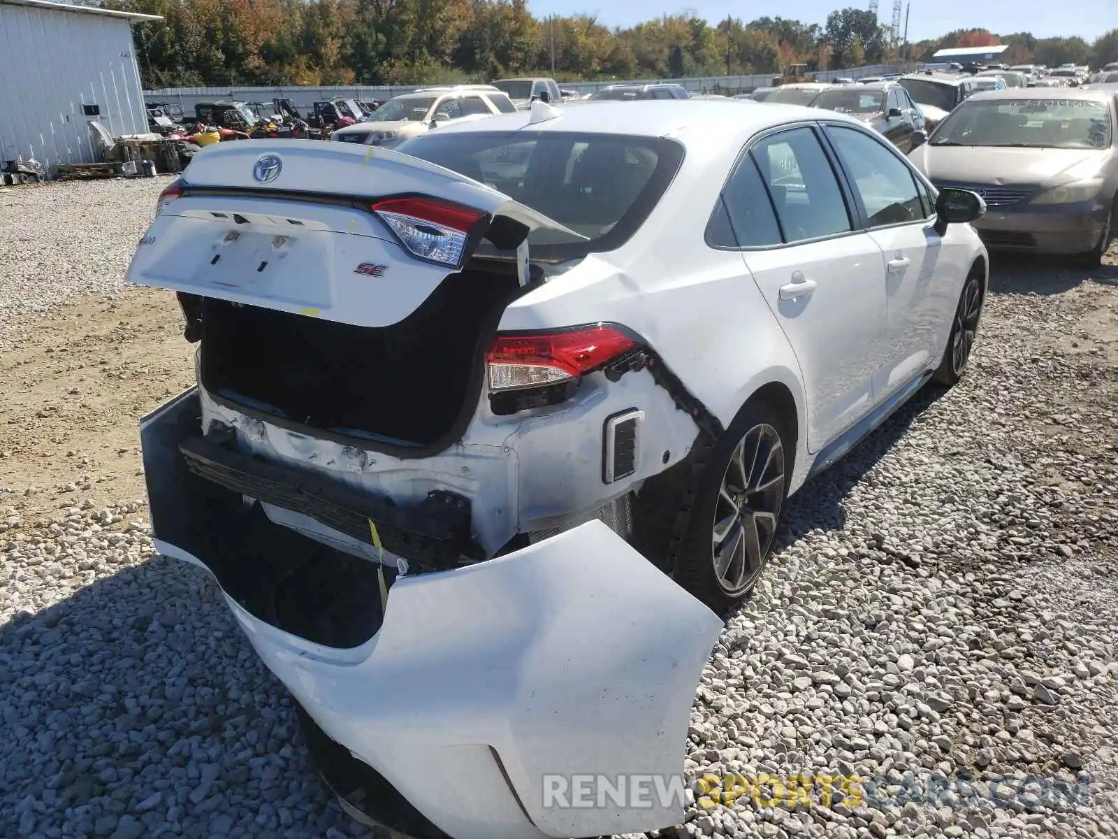 4 Photograph of a damaged car JTDS4RCE2LJ027479 TOYOTA COROLLA 2020